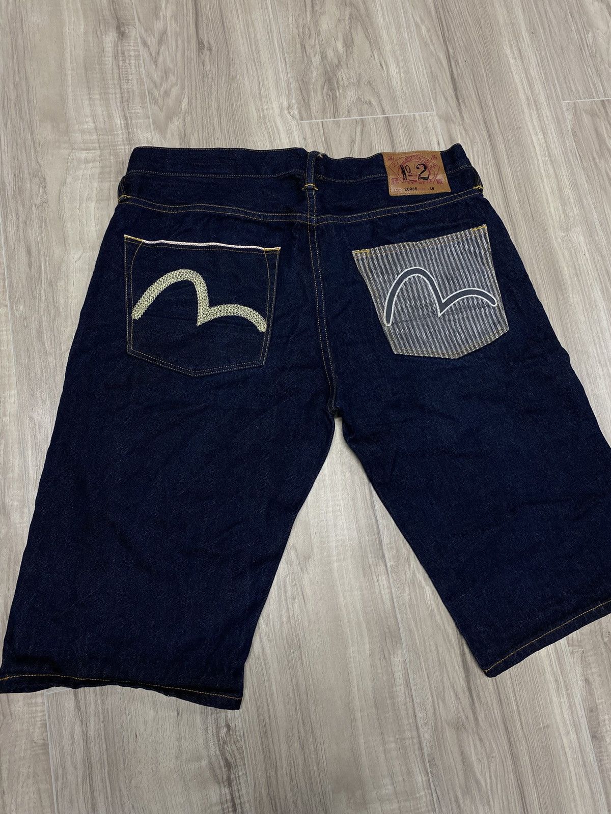 Evisu Vintage Evisu Japanese Denim Jeans Shorts Size 36 Size US 36 / EU 52 - 7 Thumbnail