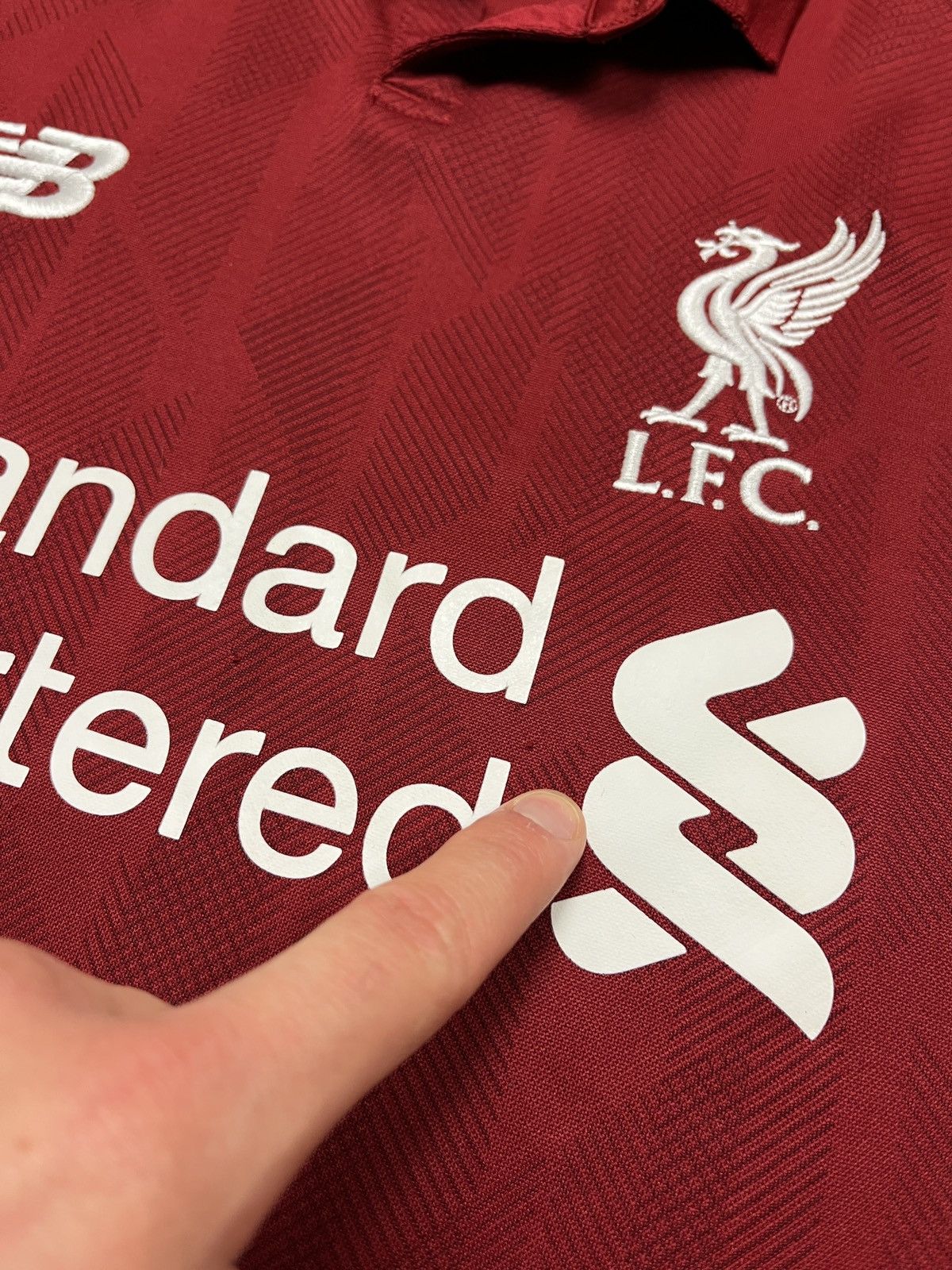 New Balance Liverpool 2018-2019 Home Soccer Jersey Football Kit #8 Keita Size US M / EU 48-50 / 2 - 12 Thumbnail