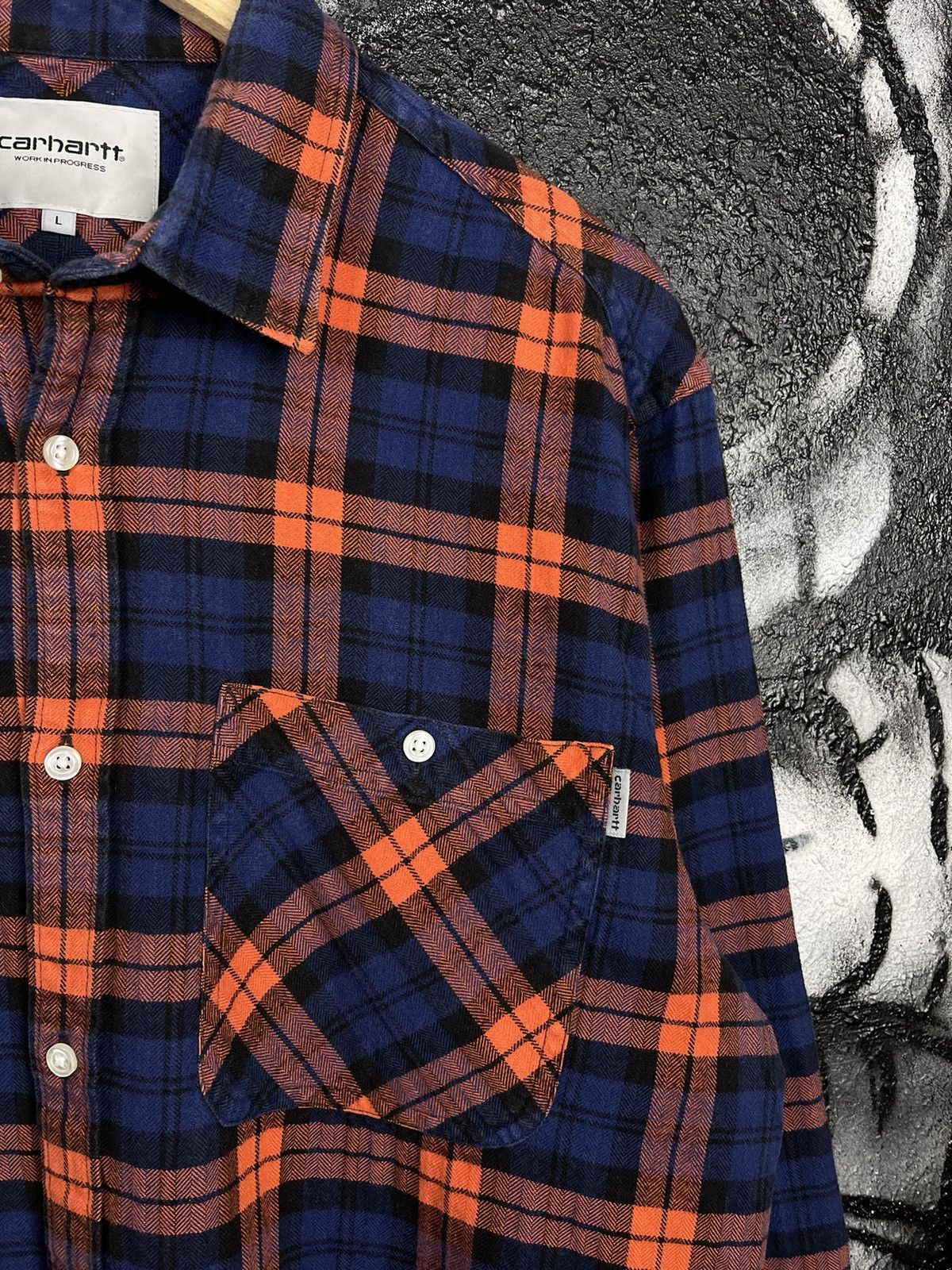 Carhartt Carhartt WIP L/S Sloman Shirt Flannel Button Up Size L Size US L / EU 52-54 / 3 - 4 Thumbnail