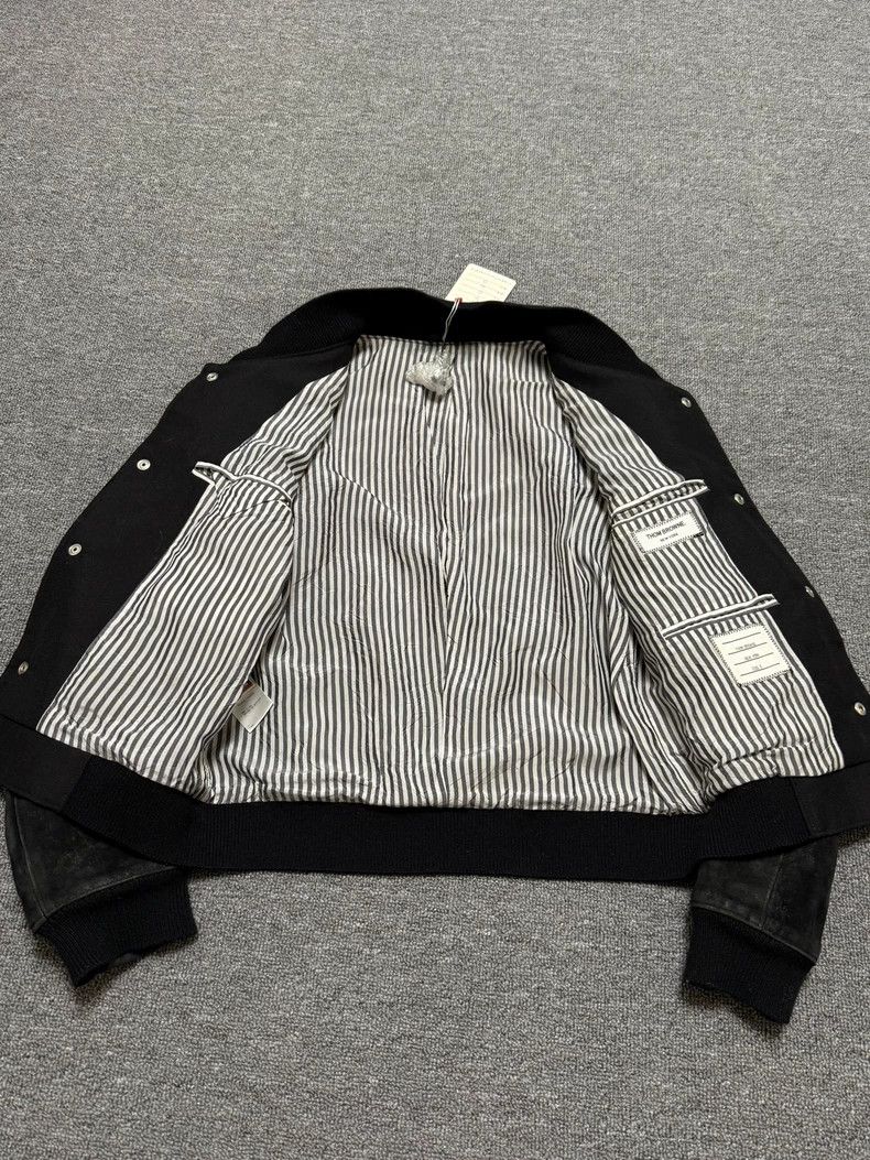 Thom Browne Thom Browne Classic baseball jacket Size US XS / EU 42 / 0 - 2 Thumbnail