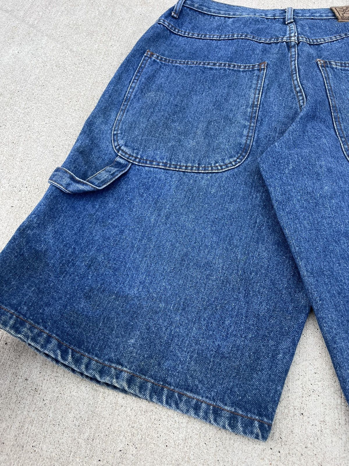 JNCO Vintage 90’s Nautica Competition Baggy Denim Shorts Size US 36 / EU 52 - 5 Thumbnail