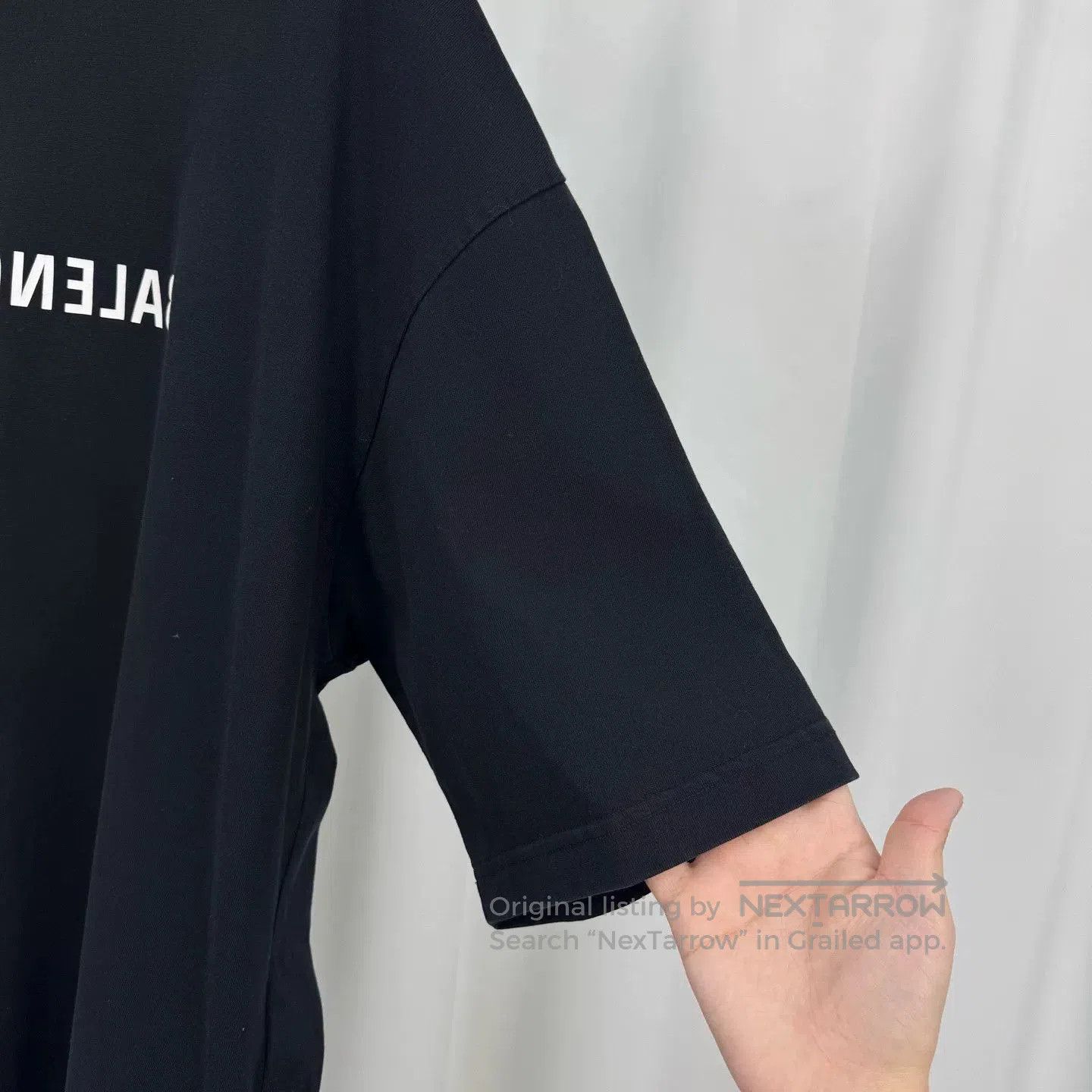 Balenciaga Balenciaga Mirror Reversed Logo Print T-shirt. Size US L / EU 52-54 / 3 - 4 Thumbnail