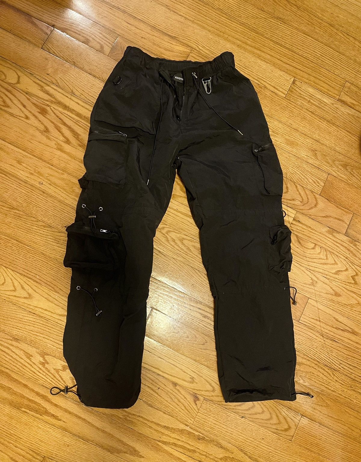 KODY PHILLIPS NYLON PARACHUTE PANTS