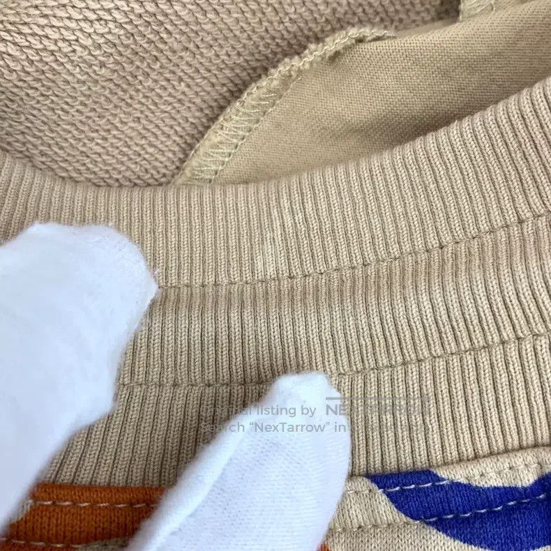 Hermes Hermes Color-block stirrup fantasy print cotton drawstring Size 42" / US 20 - 8 Thumbnail
