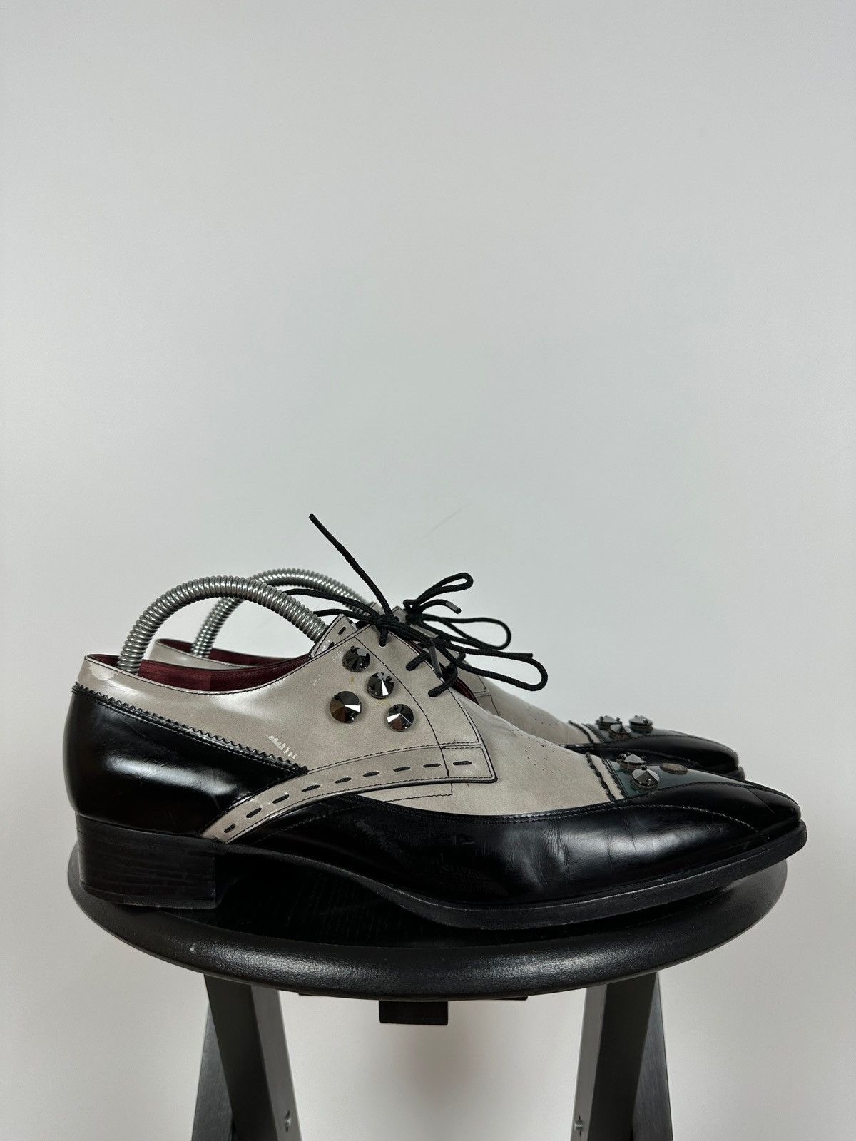 ⚠️最終セール中⚠️Prada Studded Tyre Derbies -AW19 Prada Studded Derby | Grailed