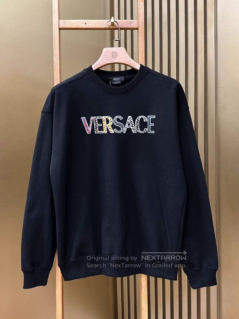 Versace Versace Black casual crew neck sweatshirt Size US S / EU 44-46 / 1 - 1 Thumbnail