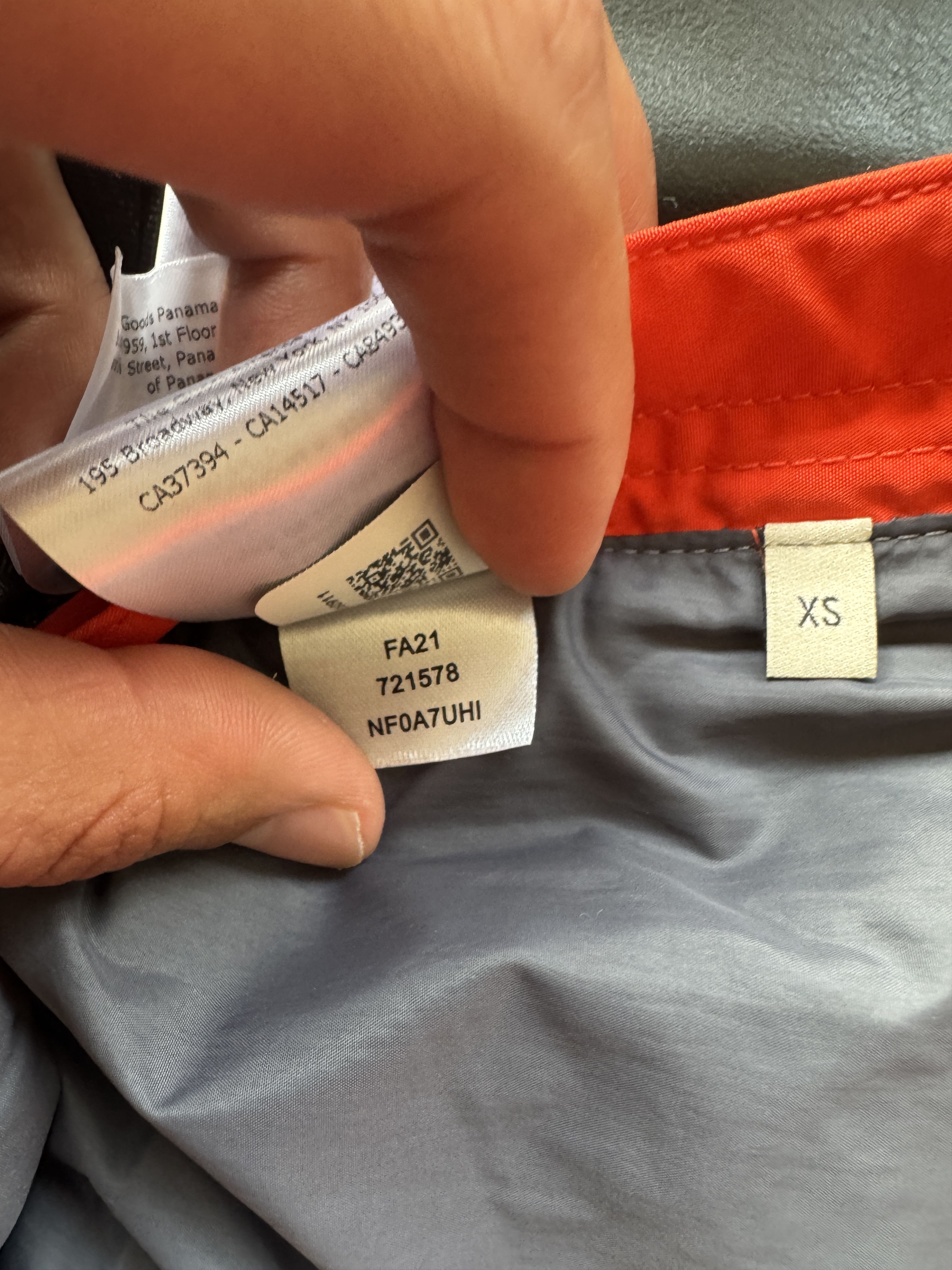 Gucci × The North Face Nylon Track Pants Orange/Black Size US 27 - 25 Thumbnail