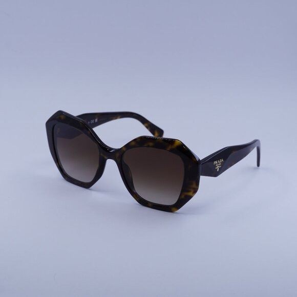 Prada PR16WS 2AU6S1 Sunglasses Tortoise Geometric Frame