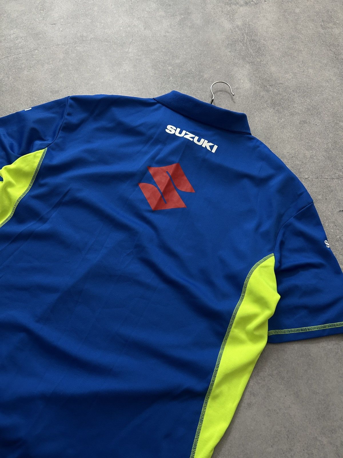 NASCAR Vintage Suzuki RR gsx big logo racing nascar polos Size US XL / EU 56 / 4 - 3 Thumbnail