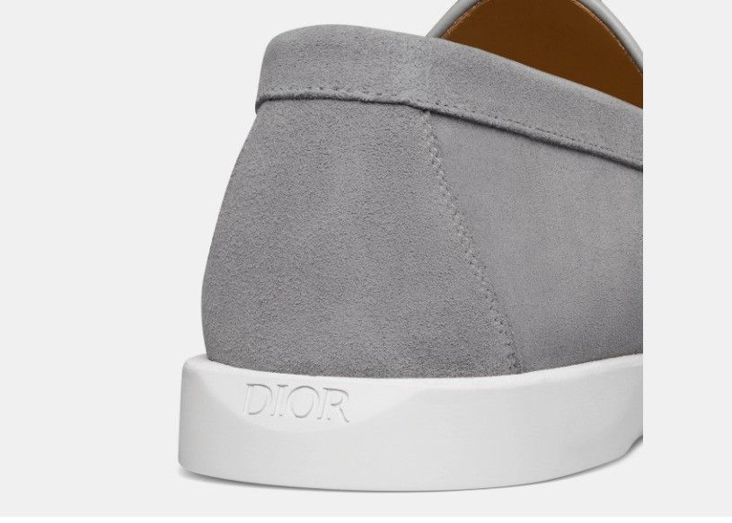 Dior o1w1db10325 3LO13 Granville Loafers in Grey Size US 12 / EU 45 - 4 Thumbnail