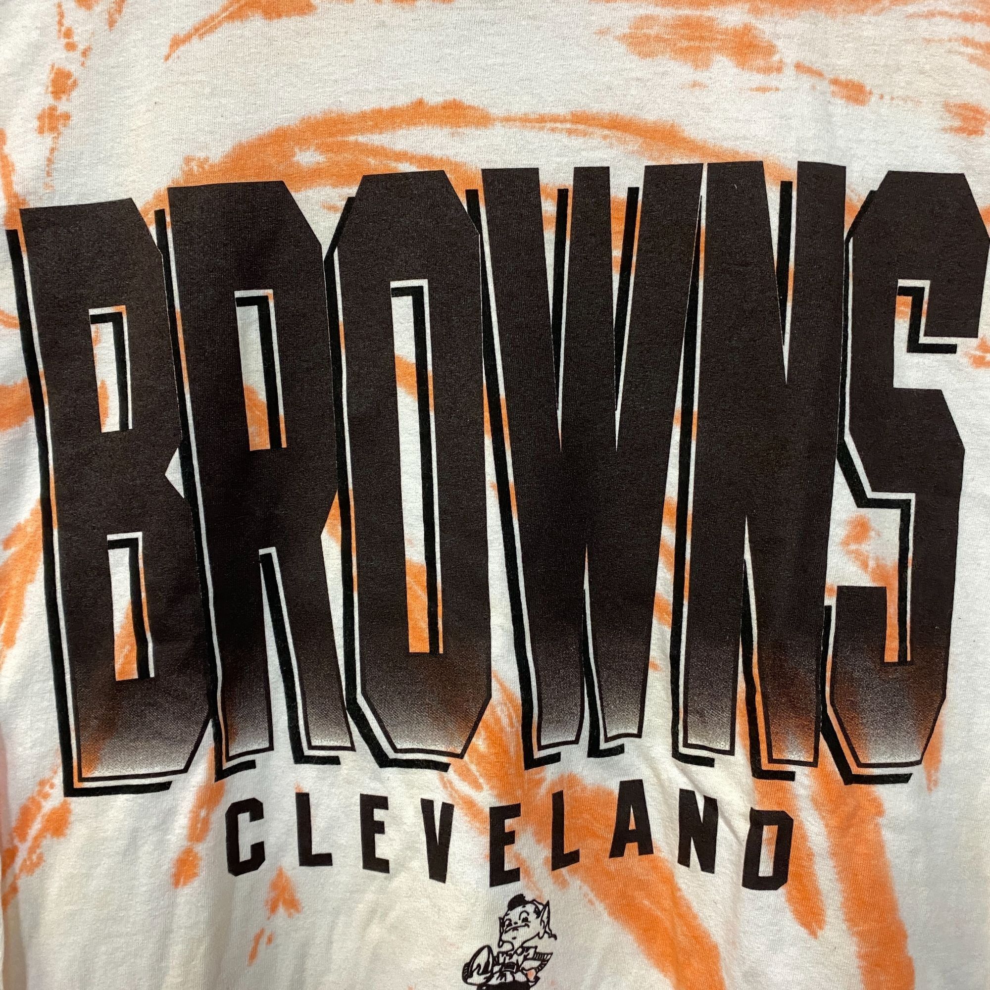 NFL NFL Franchise AFC North Cleveland Browns Tie-Dye Long Sleeve Size US M / EU 48-50 / 2 - 2 Thumbnail