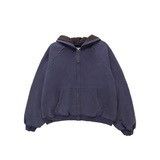 basketcase gallery HENCH, thermal lined hoodie (navy) Size US L / EU 52-54 / 3 - 1 Thumbnail