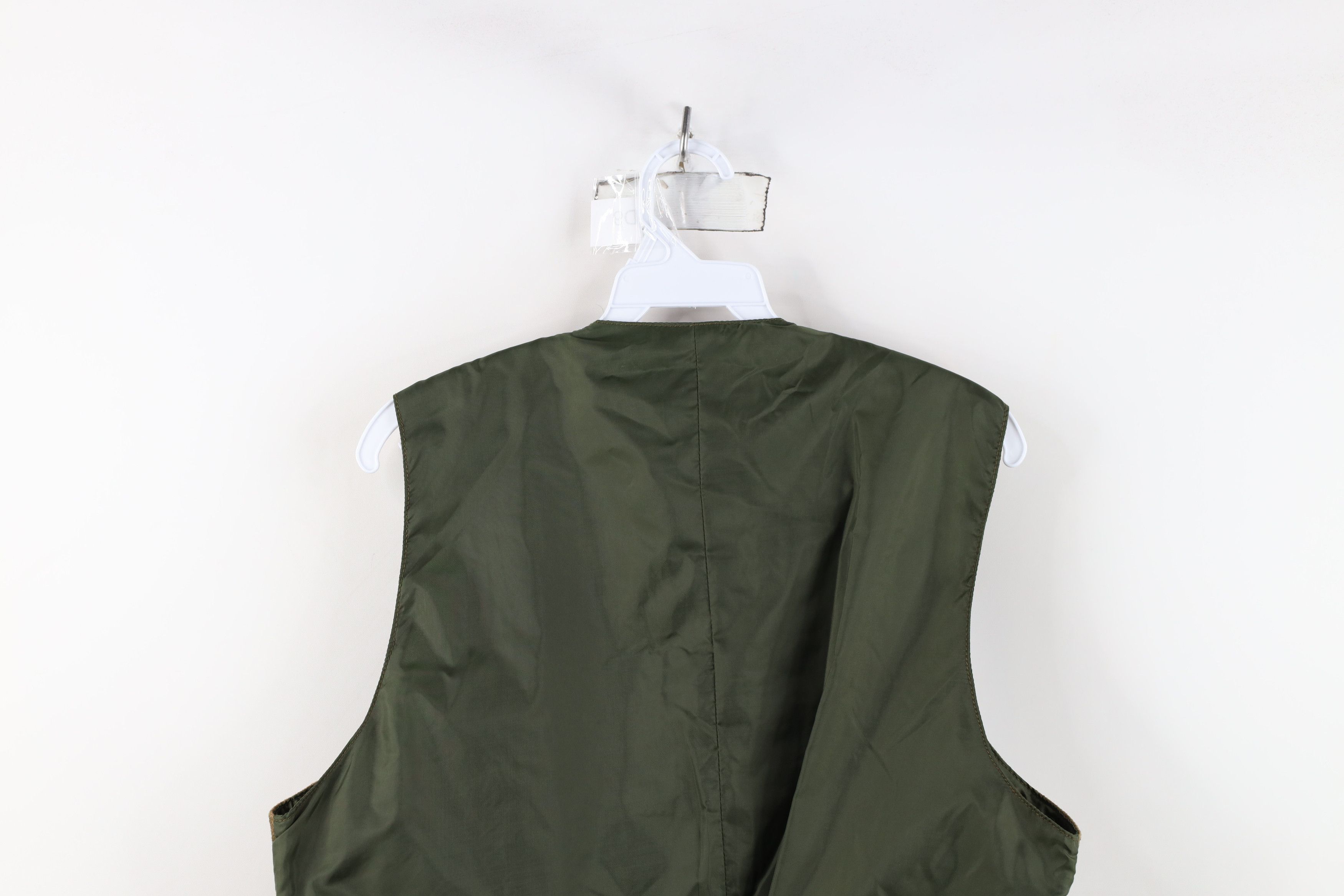 Vintage Vintage 90s Streetwear Buckle Back Suede Leather Vest Size US M / EU 48-50 / 2 - 13 Thumbnail
