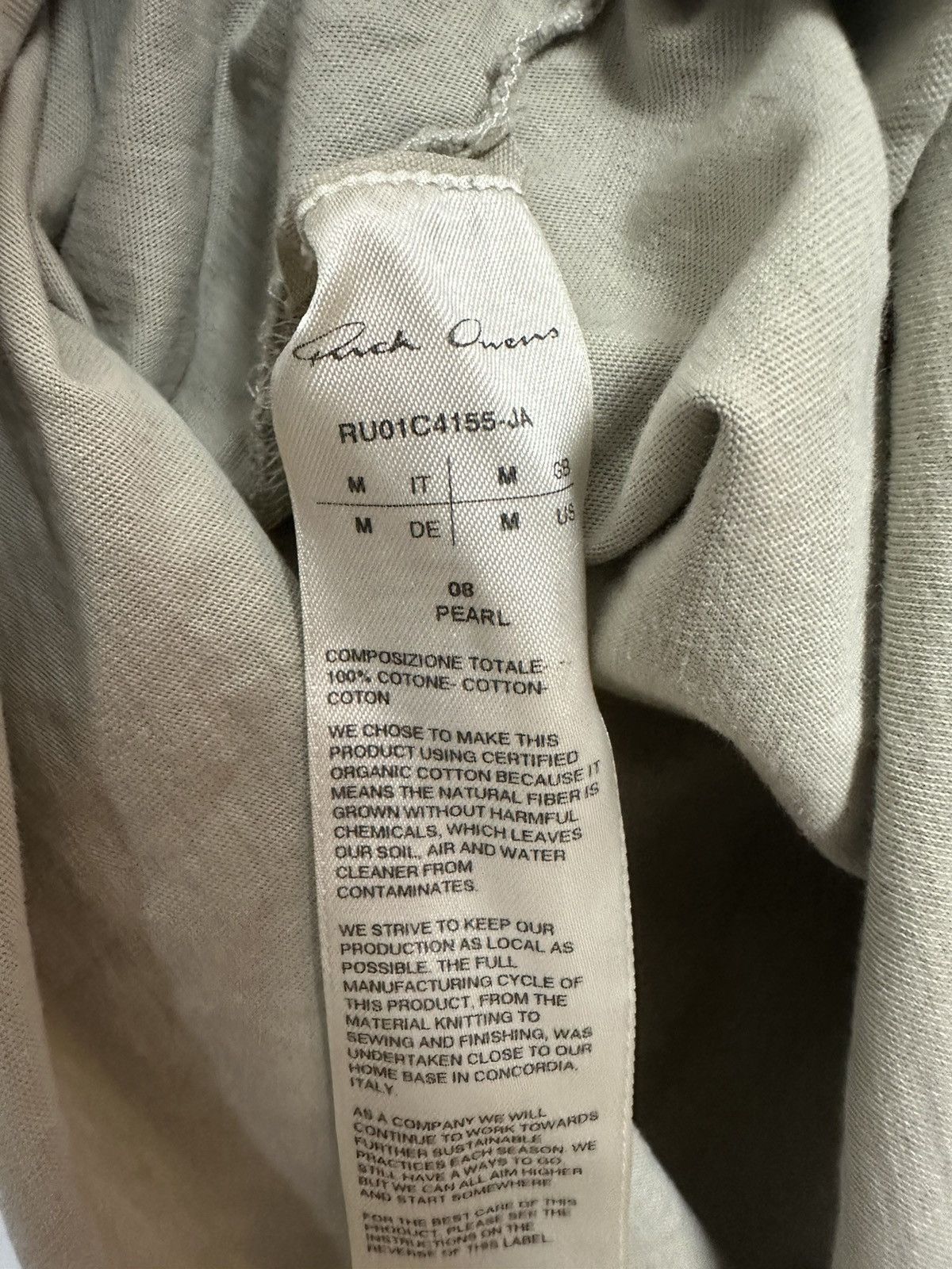 Rick Owens SS23 ‘EDFU’ Fog Tank Size US M / EU 48-50 / 2 - 7 Thumbnail