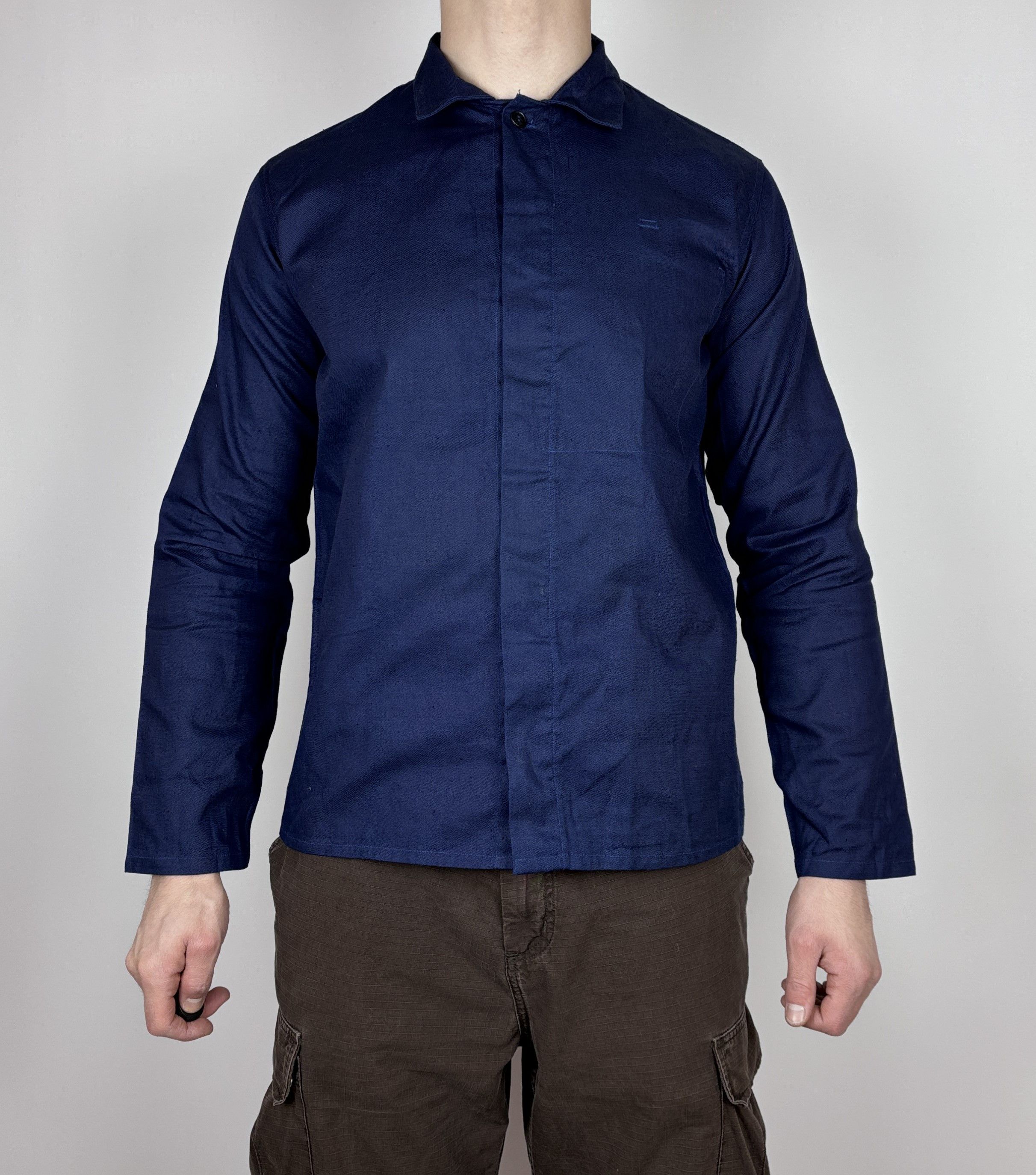 Le Laboureur × Vintage Vintage Lotus Vietnamese Work Jacket Workwear Chore Jacket Size US M / EU 48-50 / 2 - 1 Thumbnail