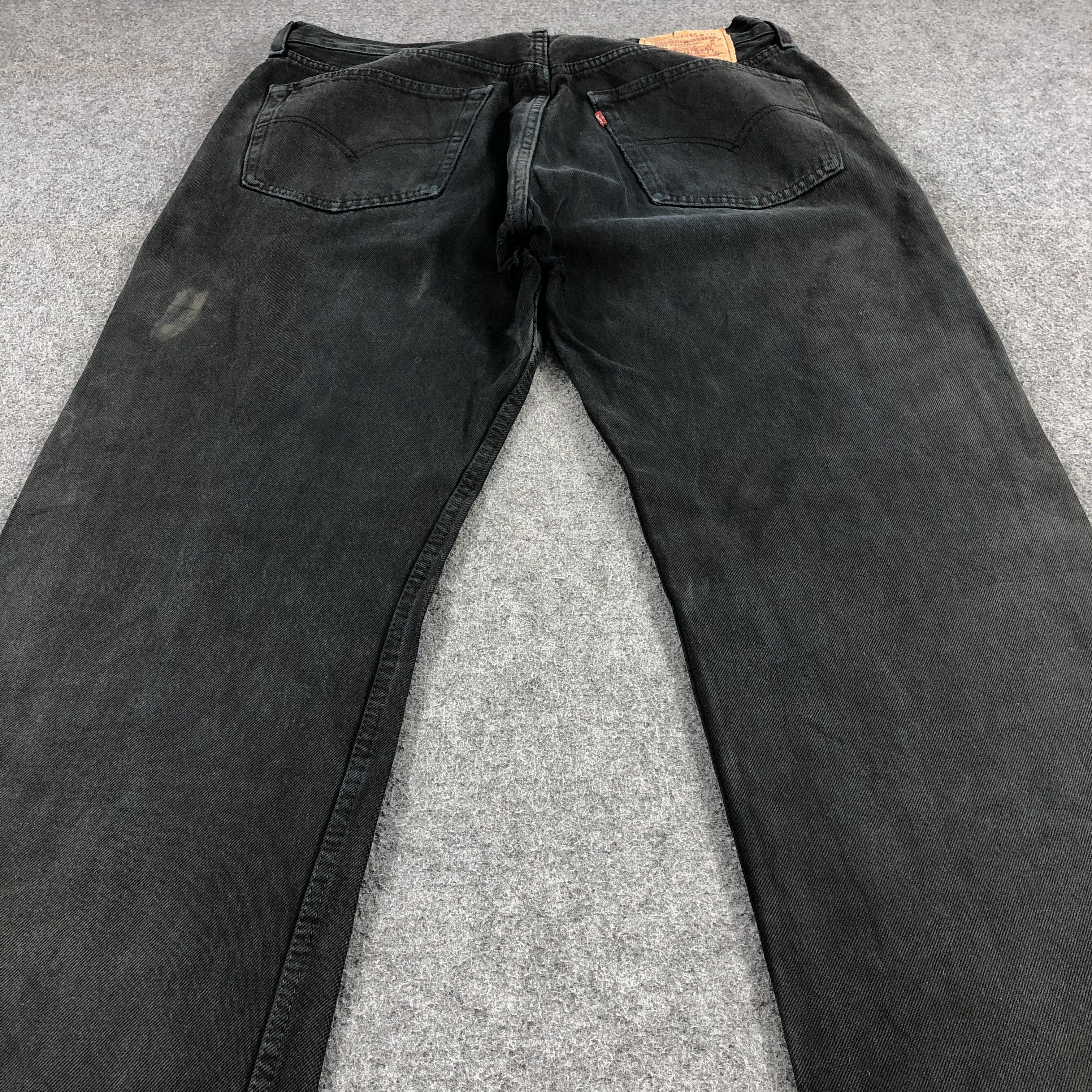 Levi's × Vintage Vintage 90s Distress Levis 501 Jeans-JM1616 Size US 36 / EU 52 - 4 Thumbnail