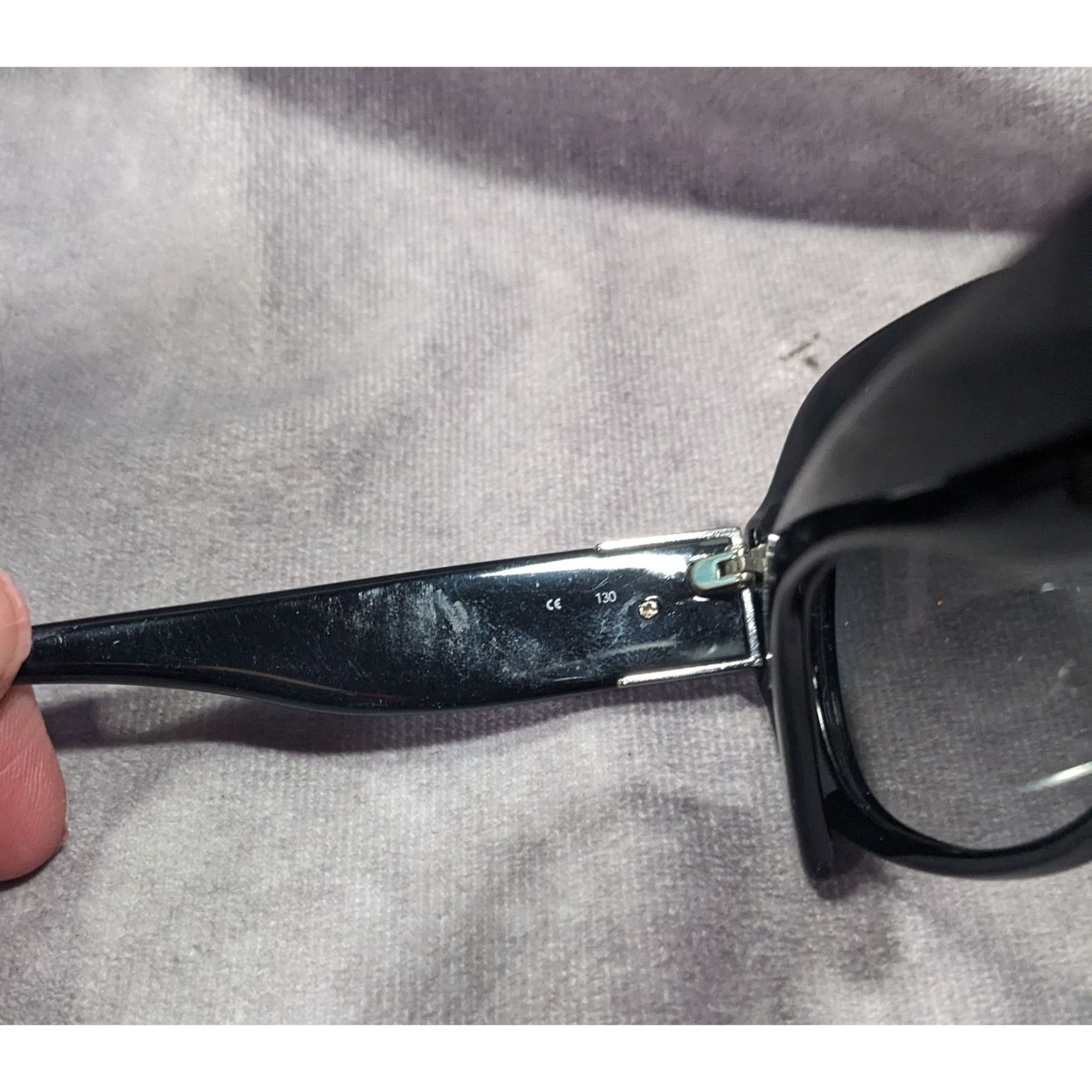 Coach Coach S2026 Black Monogram Black Sunglasses Size ONE SIZE - 6 Thumbnail