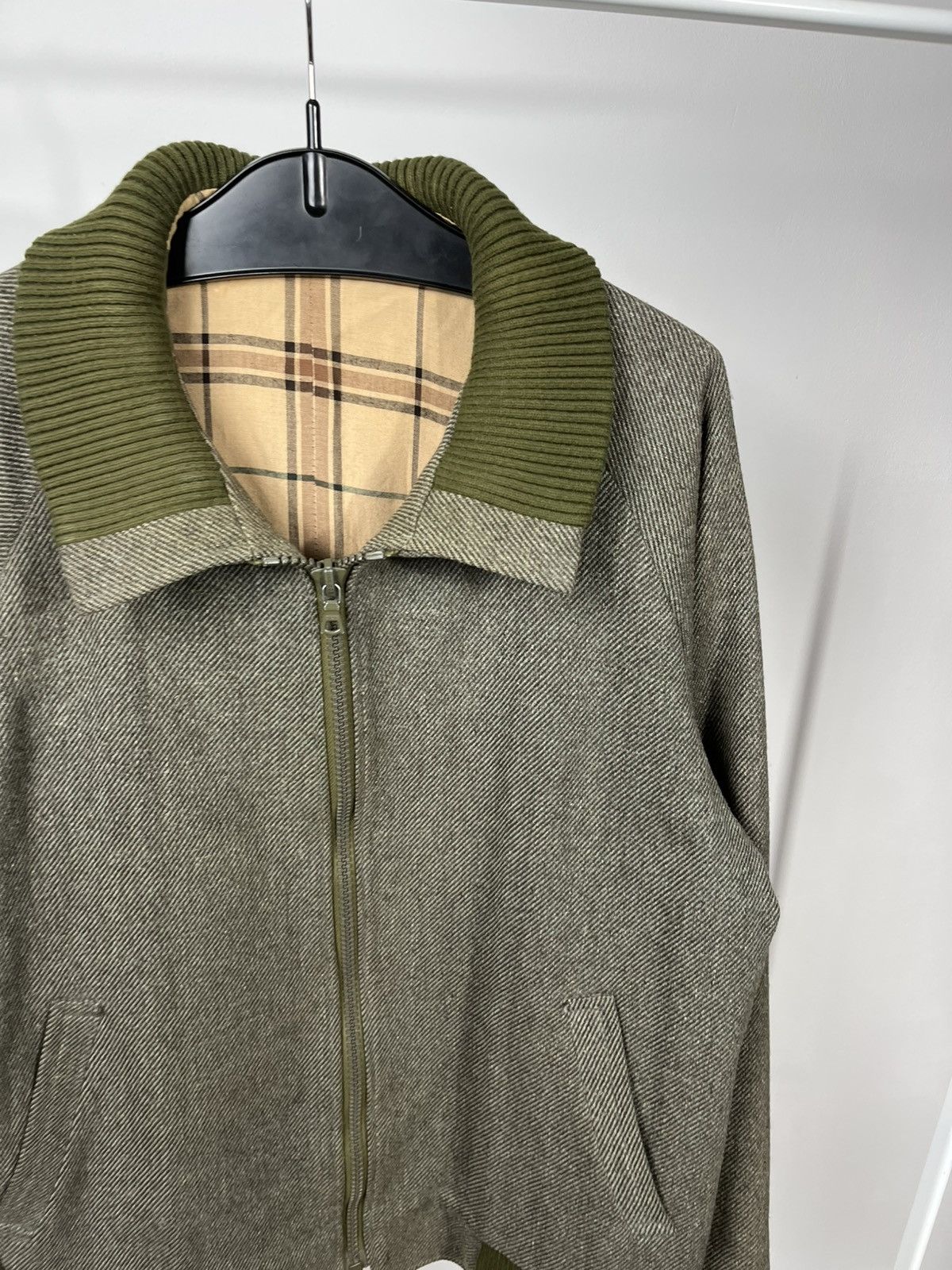 Other Vintage Gurtex Wool Blend Jacket Talon Zip Made England Mens Size US XL / EU 56 / 4 - 3 Thumbnail