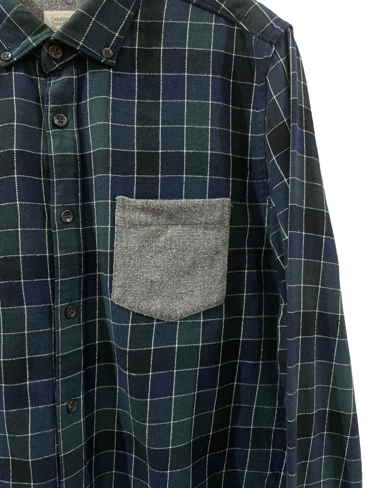 Flannel × Japanese Brand Vintage Graniph Travis Scott Style Tartan Plaid Flannel Size US M / EU 48-50 / 2 - 5 Thumbnail