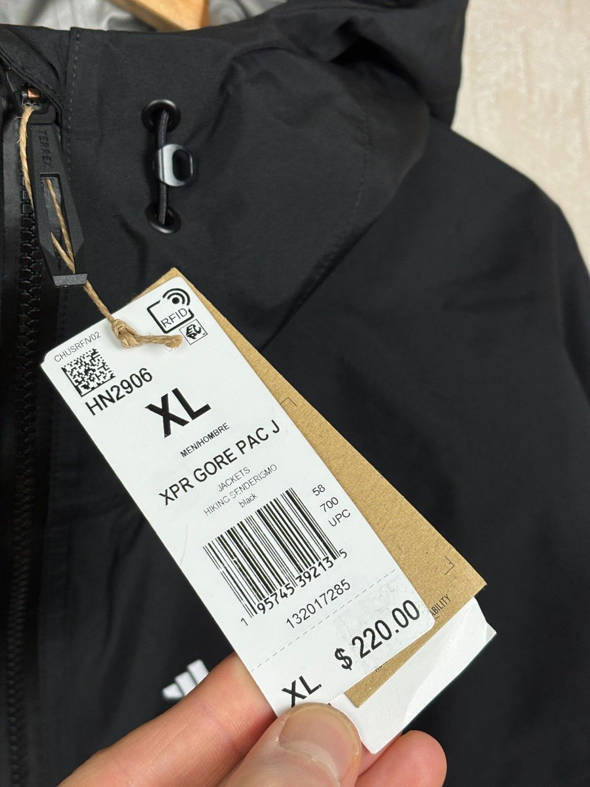 Adidas Adidas Terrex Xperior Gore-Tex Paclite Rain Jacket Size US XXL / EU 58 / 5 - 9 Thumbnail