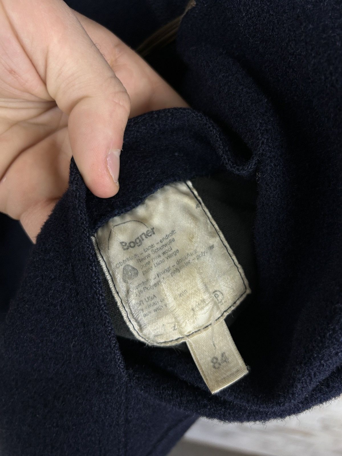Bogner × Vintage Women’s Vintage Bogner wool trench coat luxury poncho rare Size XL / US 12-14 / IT 48-50 - 10 Thumbnail