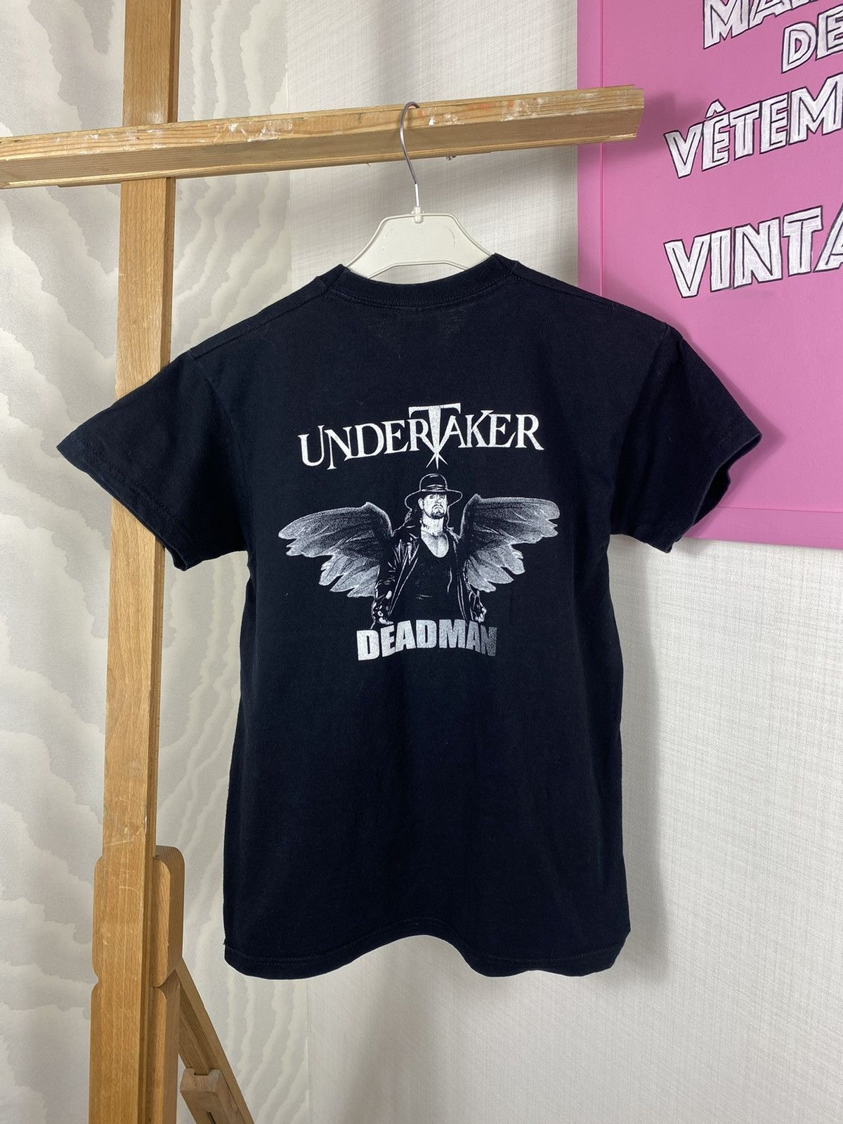 Fruit Of The Loom × Vintage × WWE WWE Undertaker Vintage Logo T Shirt Size S / US 4 / IT 40 - 8 Thumbnail