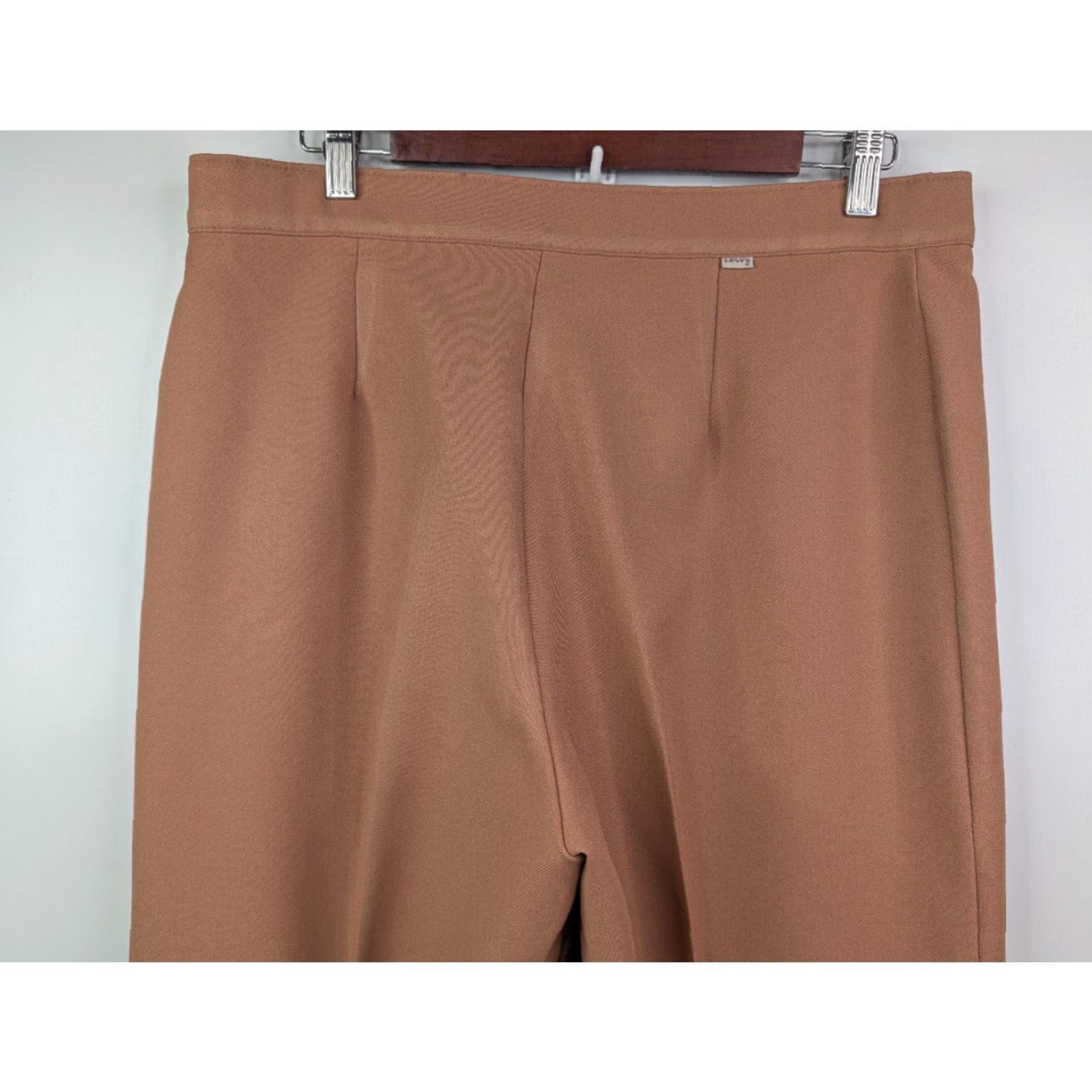 Levi's Vintage Levi's Wide Leg Pants 34 Regular Brown Disco 70s 80s Scovill High Rise Trouser Men’s Girls? Size 24" / US 00 / IT 34 - 6 Thumbnail