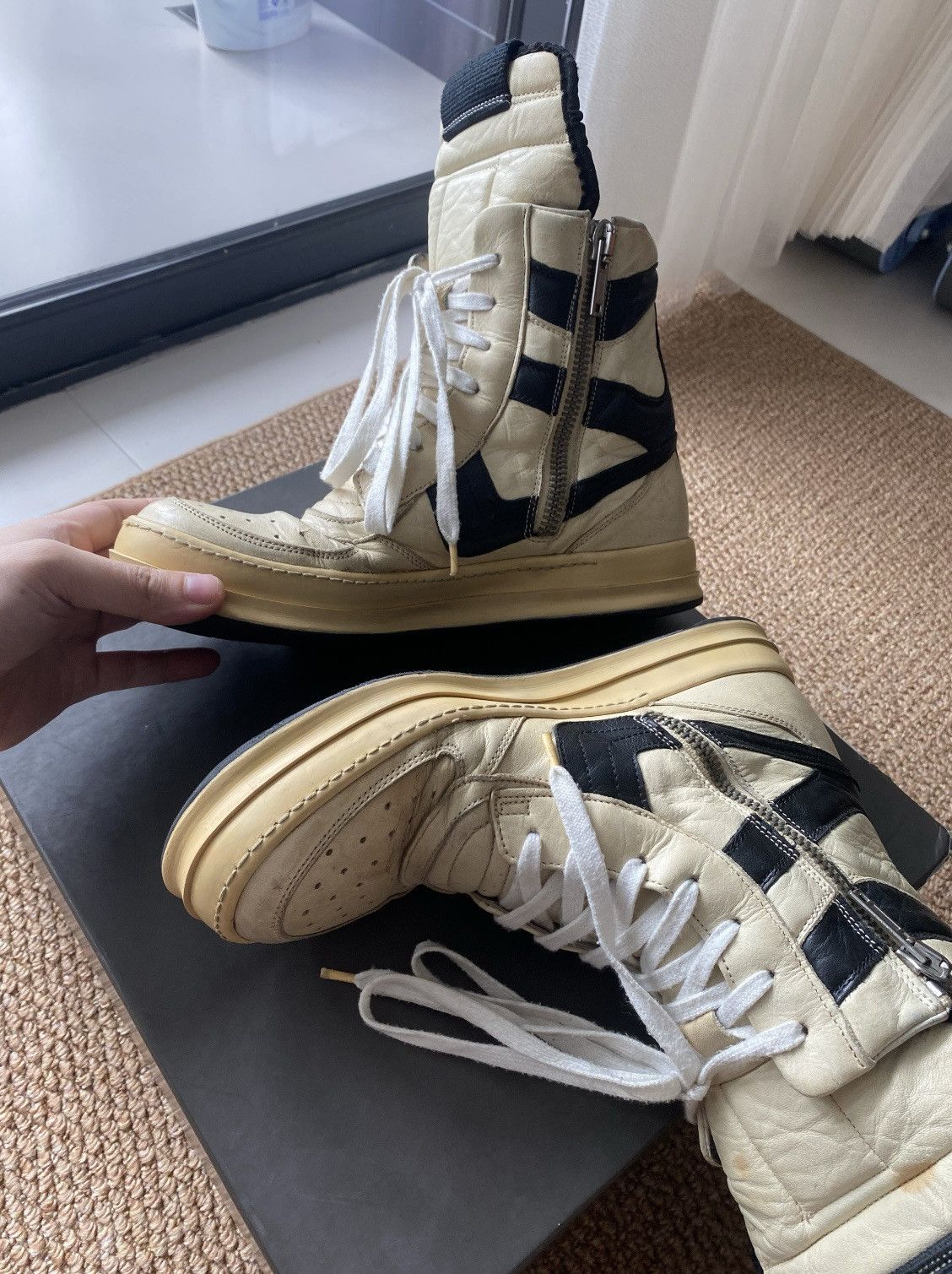Rick Owens Rick Owens Creatch Dunks Size US 9 / EU 42 - 2 Thumbnail