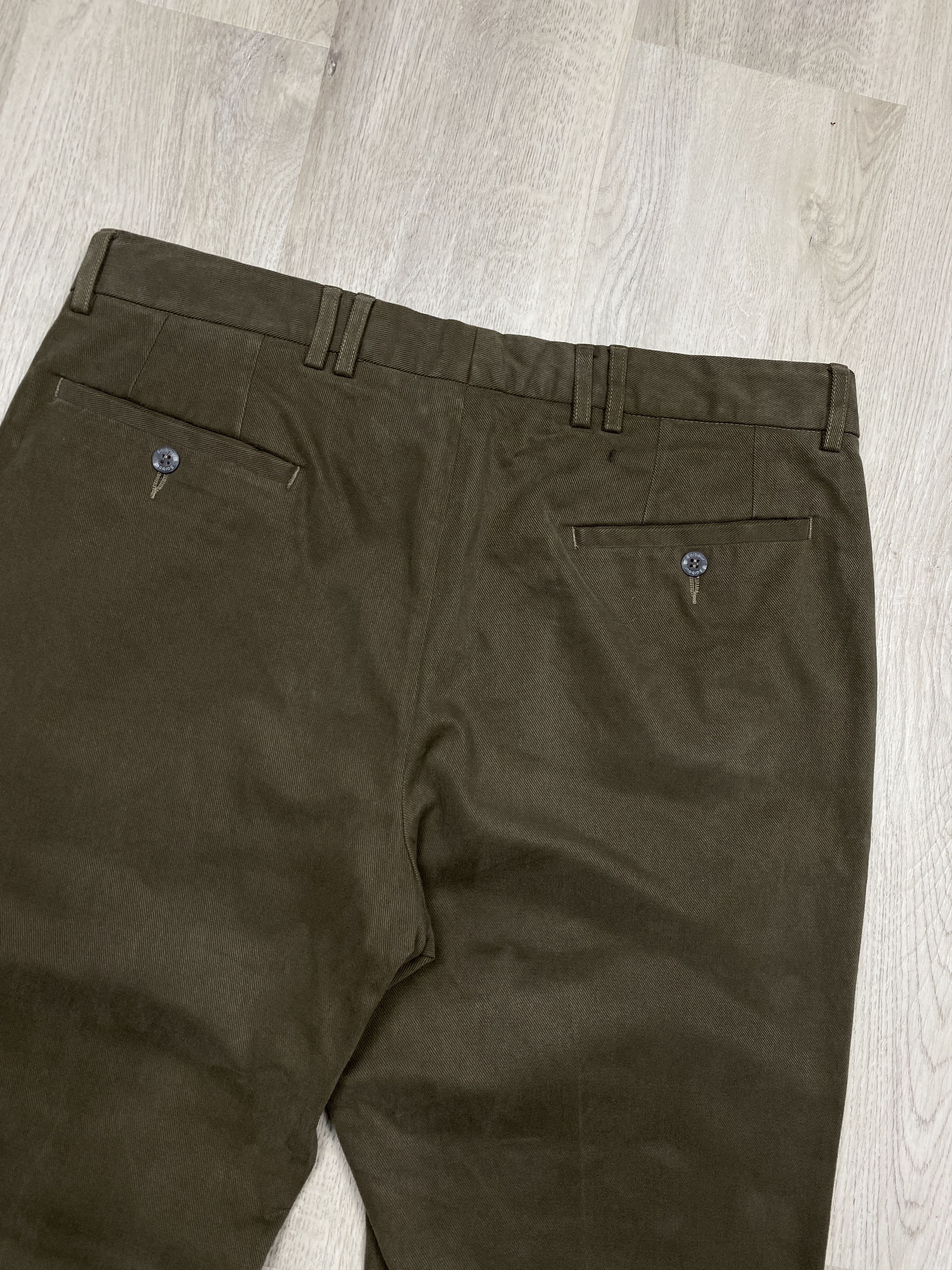 Barbour × Vintage Barbour Vintage Chino Pants Y2K Heavy Cotton Size US 36 / EU 52 - 9 Thumbnail