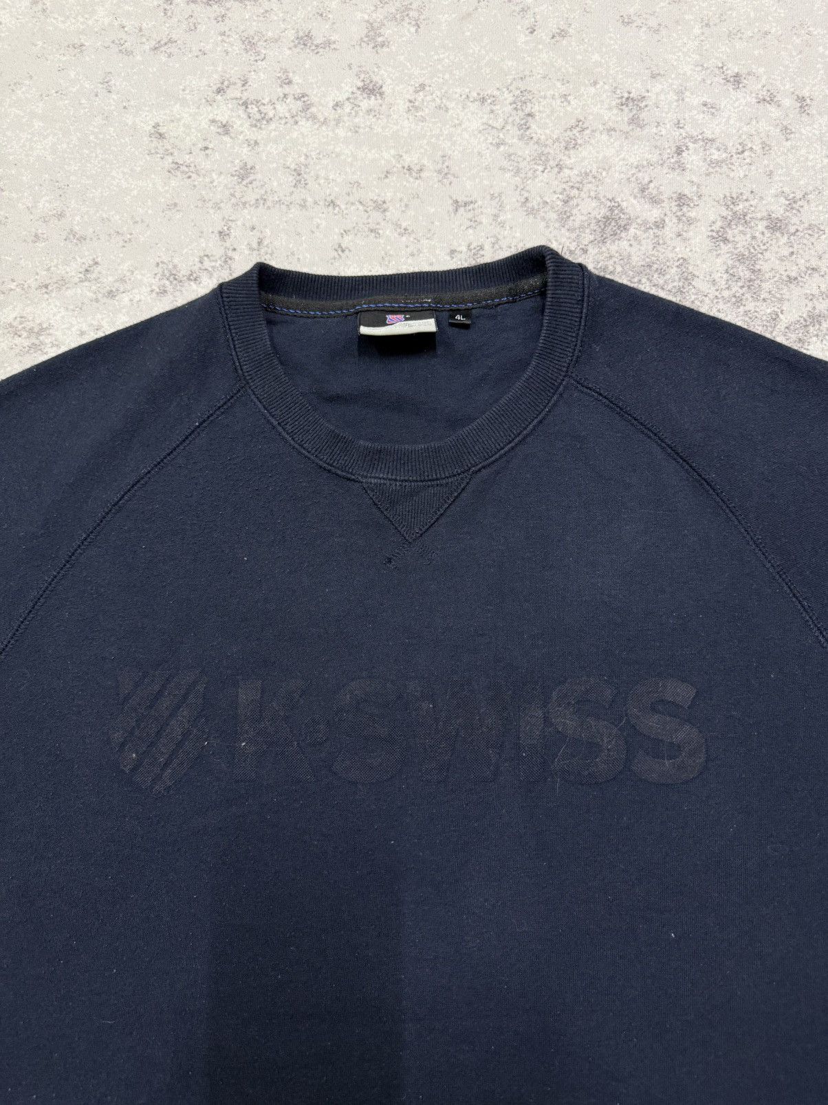 K-Swiss K.Swiss Spellout Logo Sweatshirt Size US XXL / EU 58 / 5 - 4 Thumbnail