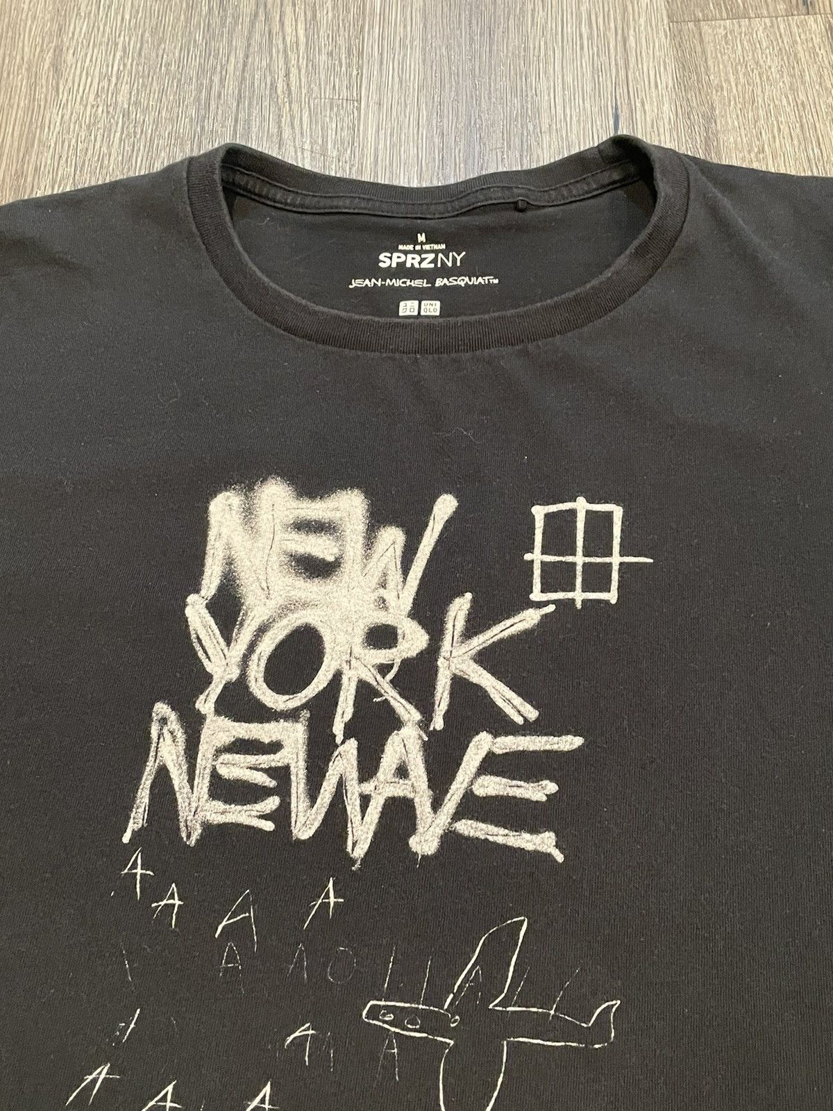 Japanese Brand Jean Michael Basquiat x Uniqlo New York Tee Shirt 🗽 Size US S / EU 44-46 / 1 - 4 Thumbnail