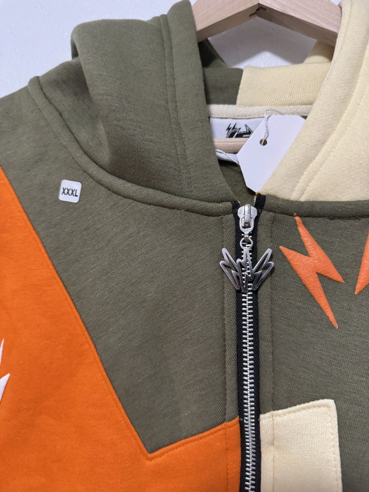Other Loner Stoner Zip Hoodie – Multi Color Block – Size 2x/3x NWT Size US XXL / EU 58 / 5 - 8 Thumbnail