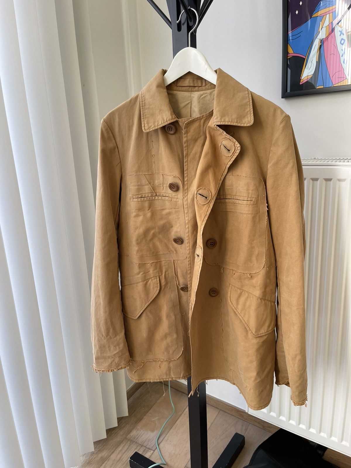 Maison MIHARA YASUHIRO Miharayasuhiro 00s Sample Military Jacket With Glued Pocket Size US S / EU 44-46 / 1 - 4 Thumbnail
