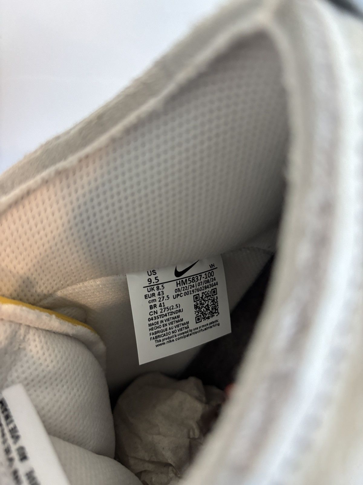 Nike Nike SB Dunk High QS Antihero Size US 9.5 / EU 42-43 - 6 Thumbnail