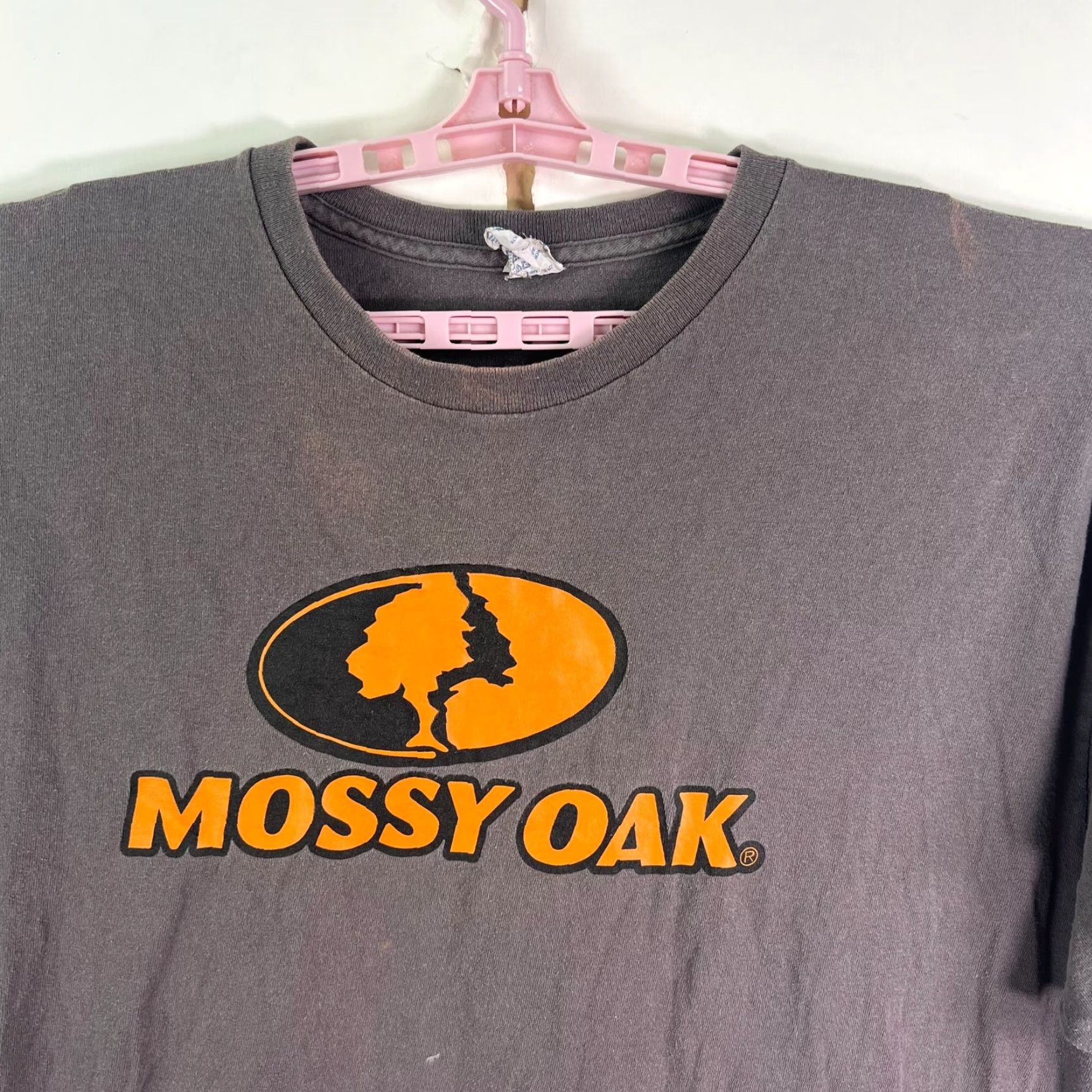 Vintage VINTAGE Mossy Oak T-Shirt Graphic Men 3XL Gray Cotton Crew Neck Short Sleeve Logo Autumn Spring Summer Basewear Mens Size US XXL / EU 58 / 5 - 3 Thumbnail