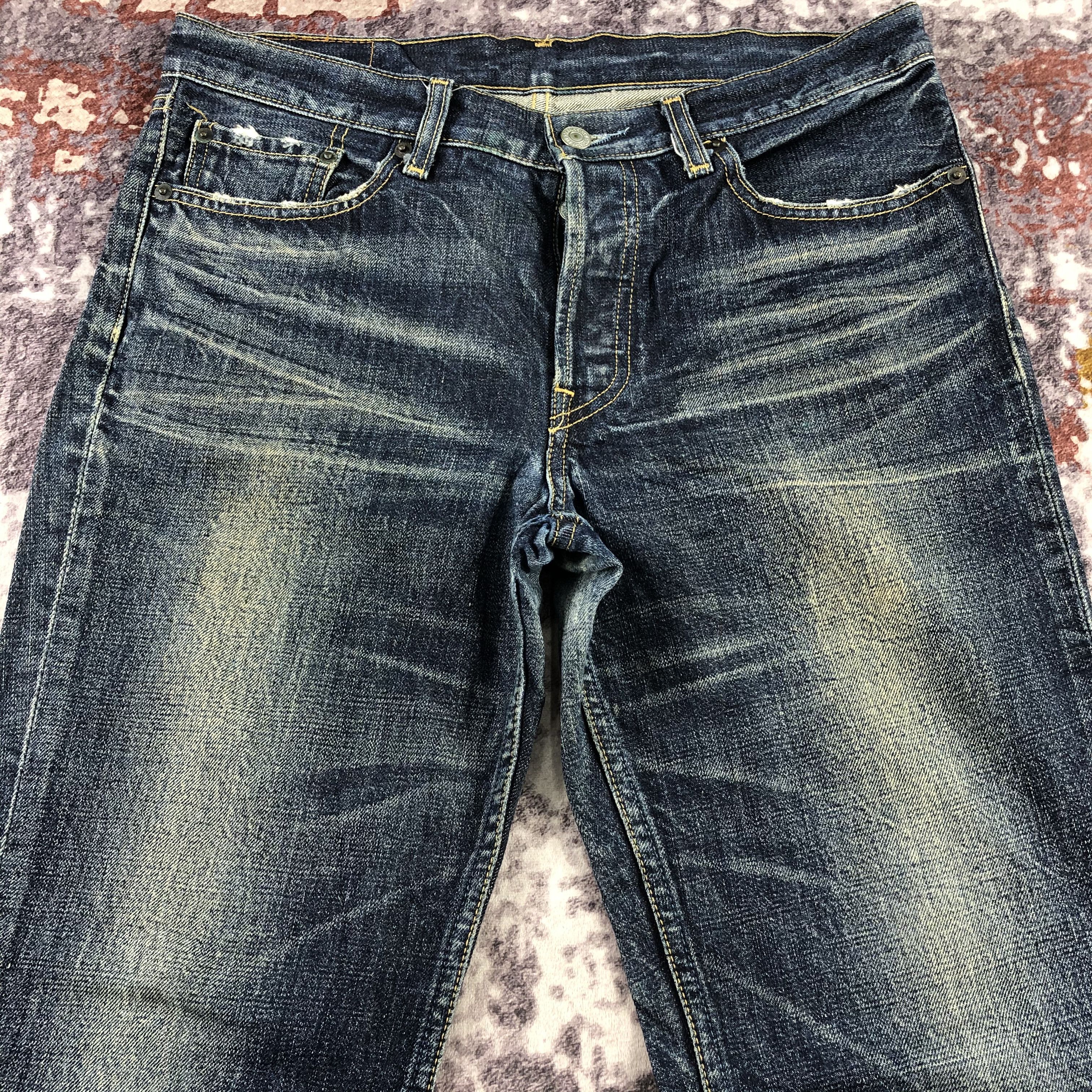 Levi's × Vintage 90s Vintage Blue Wash Levis 501 Jeans-JM2916 Size US 33 - 3 Thumbnail