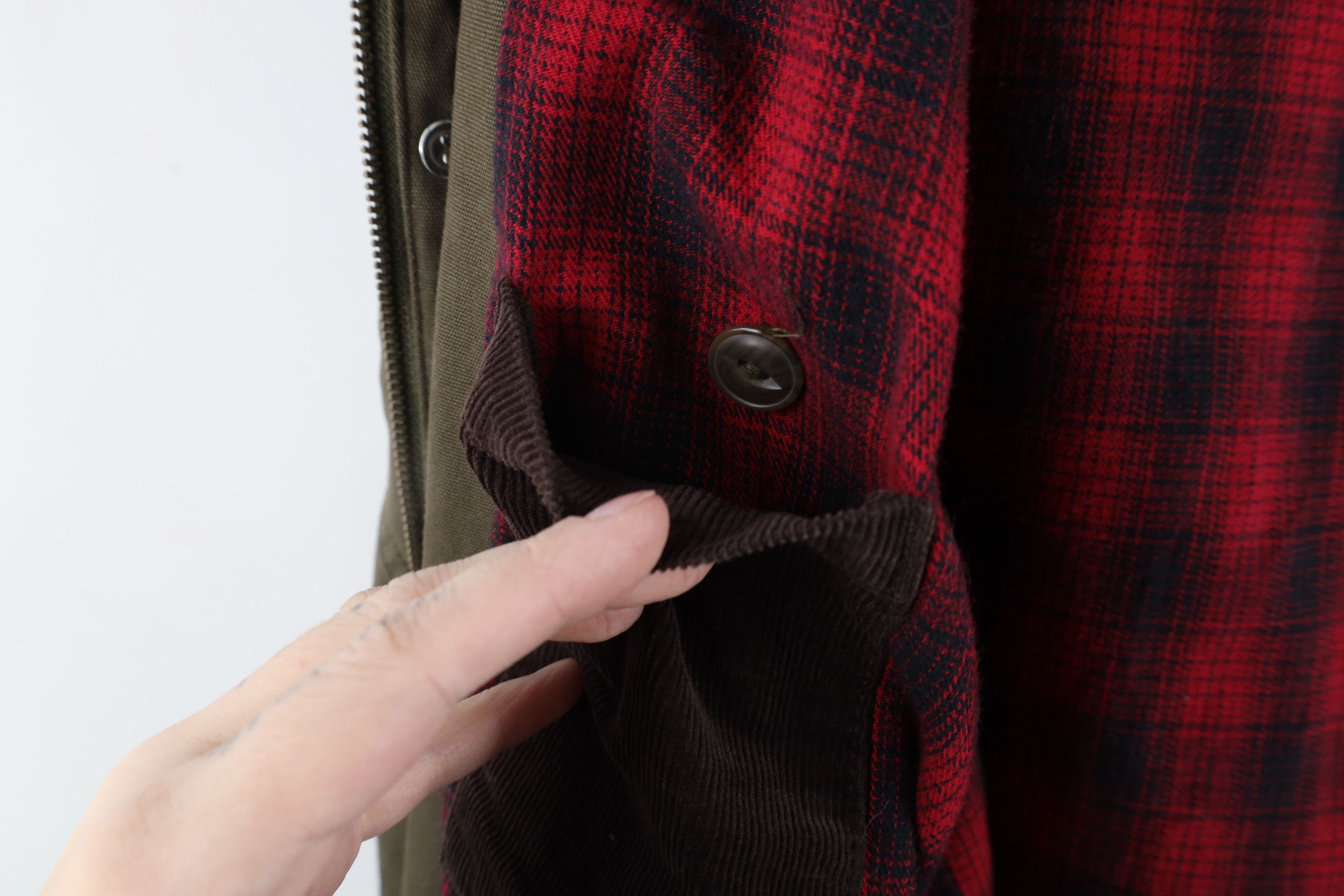 Orvis × Vintage Vintage Orvis Lined Canvas Chore Barn Jacket Olive Green Size US XL / EU 56 / 4 - 12 Thumbnail
