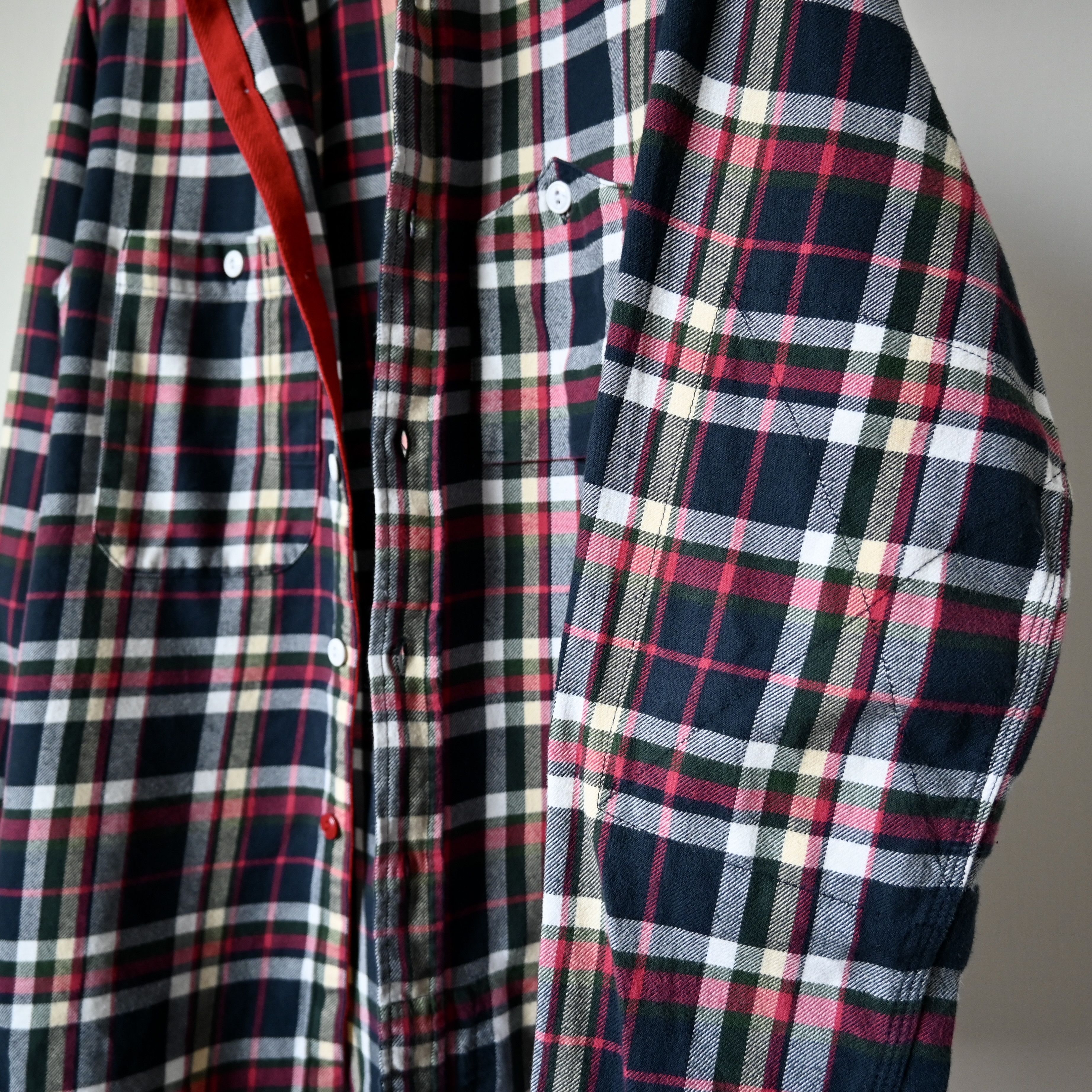 Engineered Garments VTG 2000s Engineered Garments flannel cotton work shirt Size US S / EU 44-46 / 1 - 10 Thumbnail