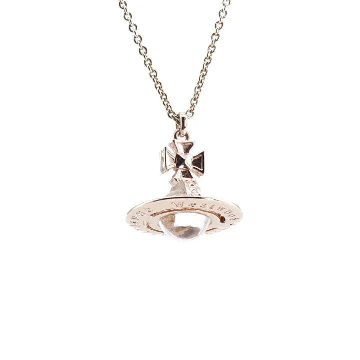 Vivienne Westwood Vivienne Westwood Pina Small Orb Metal Necklace -2507 Size ONE SIZE - 2 Thumbnail