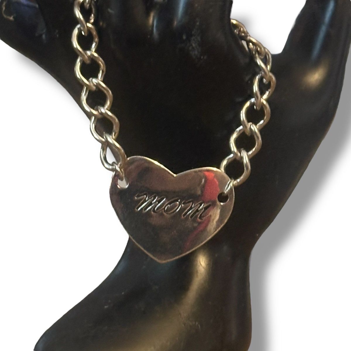 Other Silver tone Mom heart bracelet Size ONE SIZE - 2 Thumbnail
