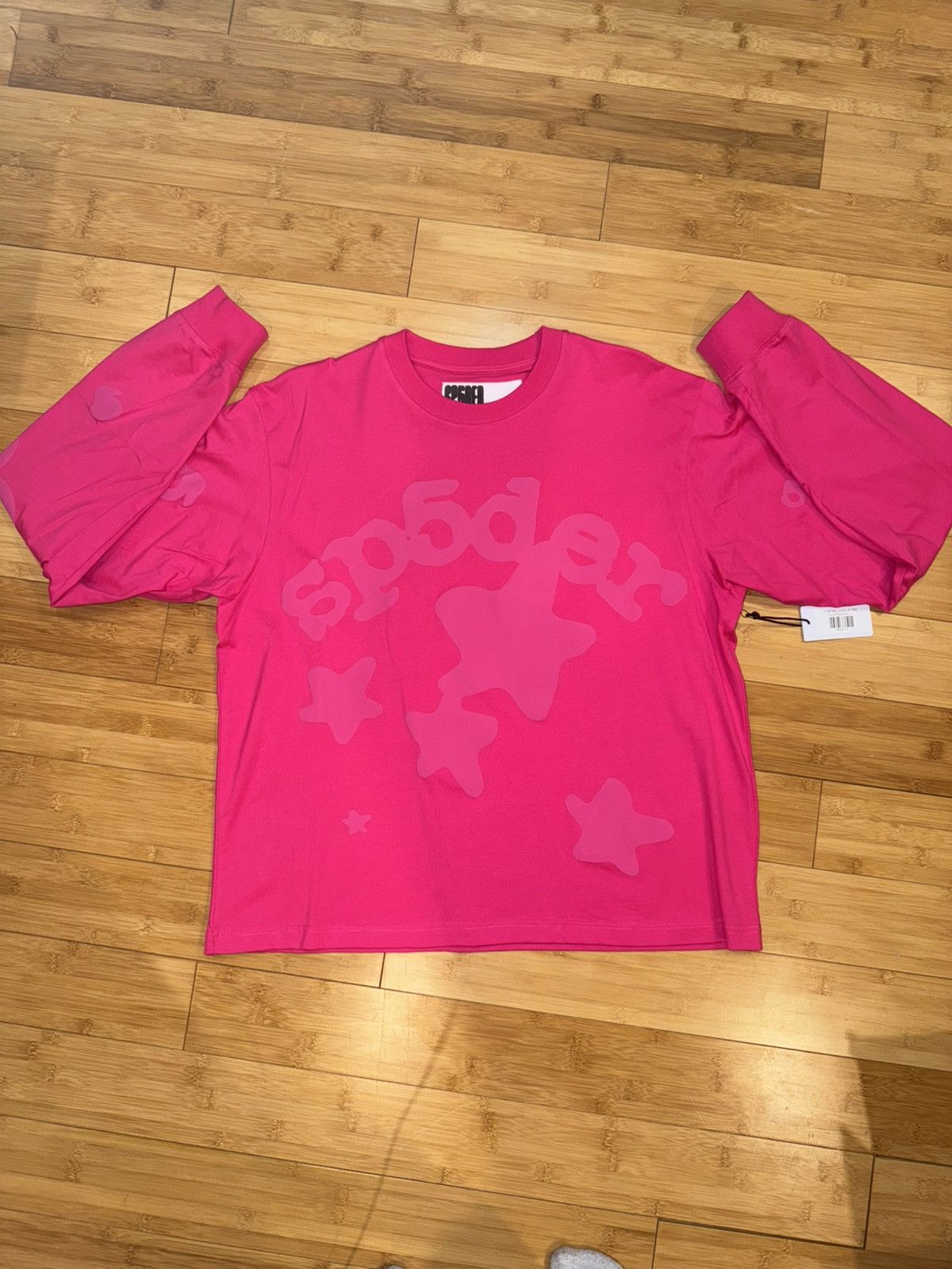 Sp5der Sp5der Beluga Longsleeve Pink FW25 - US- Size Large Size US L / EU 52-54 / 3 - 3 Thumbnail