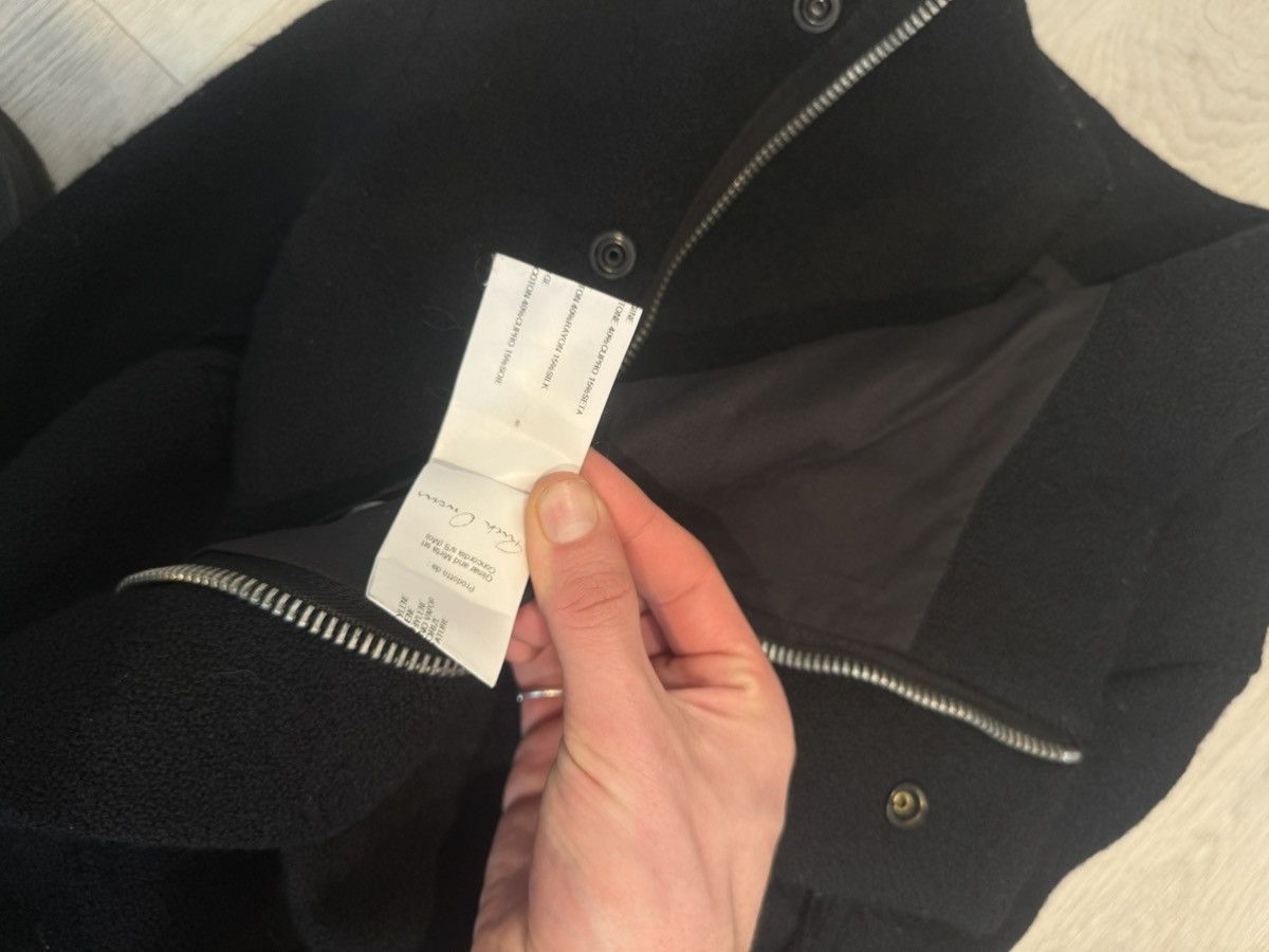 Rick Owens runway f/w 2011 wool silk blend long coat!! Size US S / EU 44-46 / 1 - 8 Thumbnail