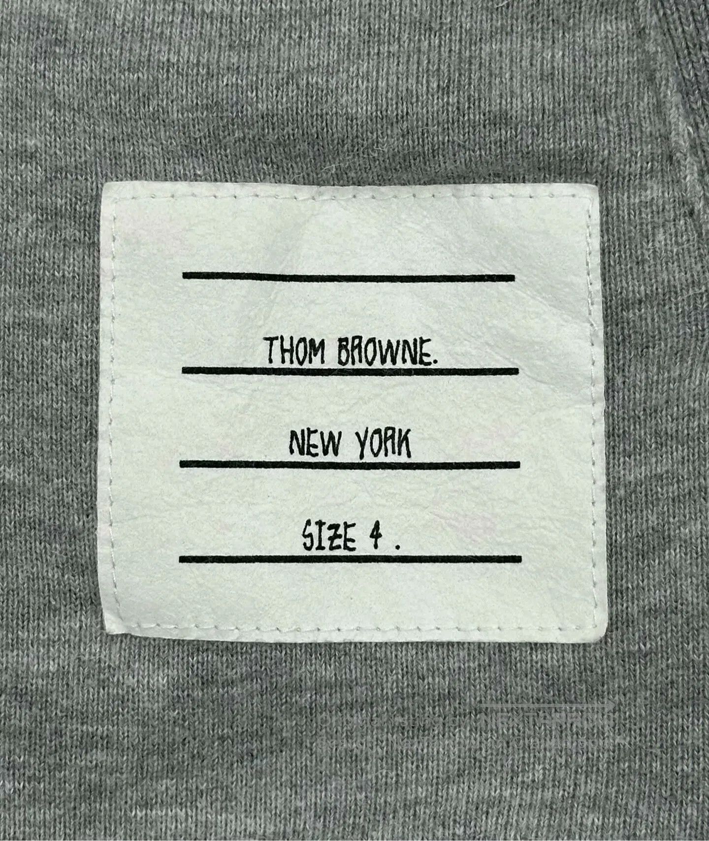 Thom Browne Thom Browne Gray Classic Four Striped Zip Hoodie Jacket| Size US XL / EU 56 / 4 - 4 Thumbnail