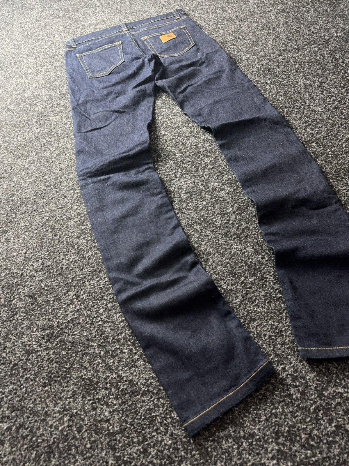 Carhartt 00s Carhartt Rebel Pant Raw Indigo Denim Workwear Jeans Size US 28 / EU 44 - 11 Thumbnail
