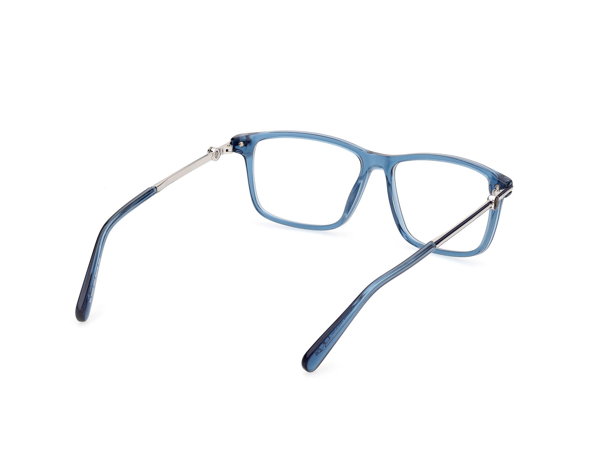 Moncler o1y0225 Size : OS / 54 mm Eyeglass Frame in Blue Size ONE SIZE - 6 Thumbnail