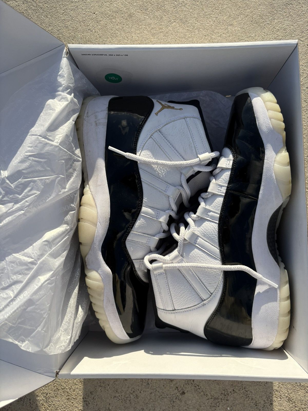 Jordan Brand NIKE AIR JORDAN 11 GRATITUDE 2023 RETRO Size 13/ Great Shape Size US 13 / EU 46 - 9 Thumbnail