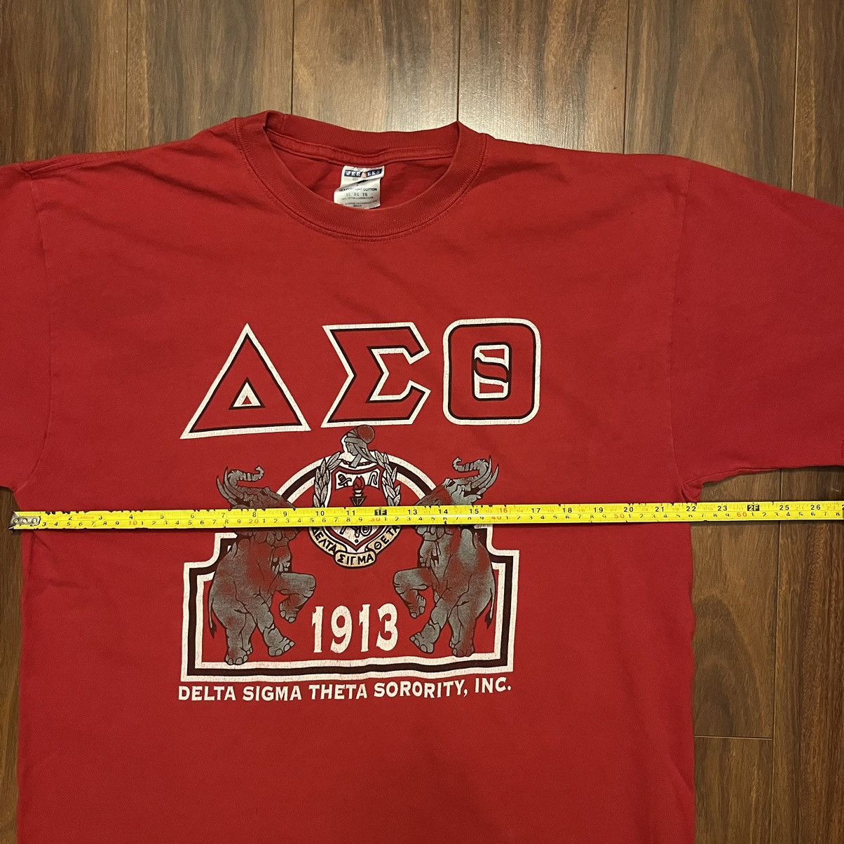 Vintage Vintage 90s Sorority Delta Sigma Theta Graphic Shirt XL Size US XL / EU 56 / 4 - 3 Thumbnail