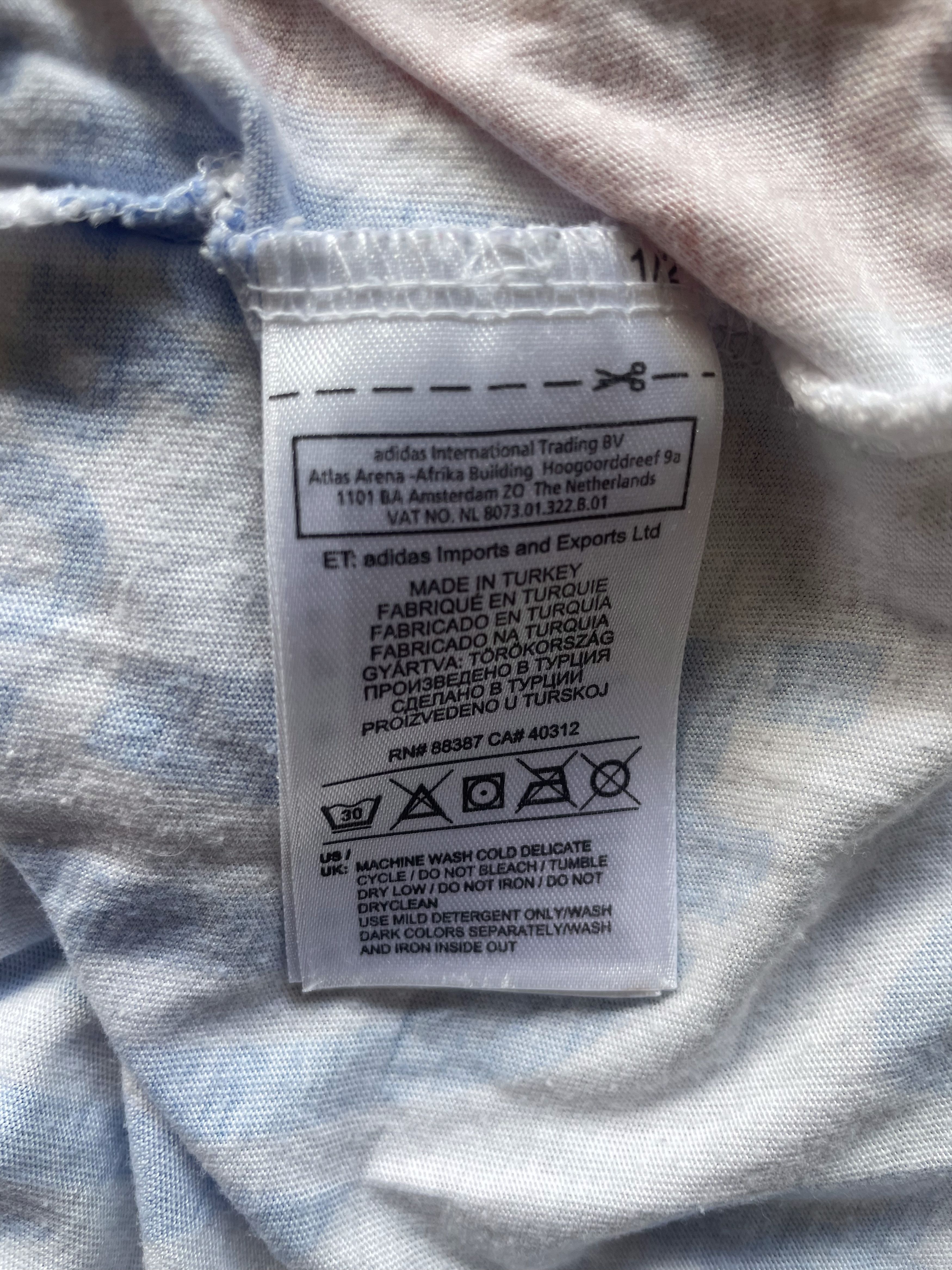 Adidas × Jeremy Scott Union Jack Oversized Tee Size US XL / EU 56 / 4 - 12 Thumbnail