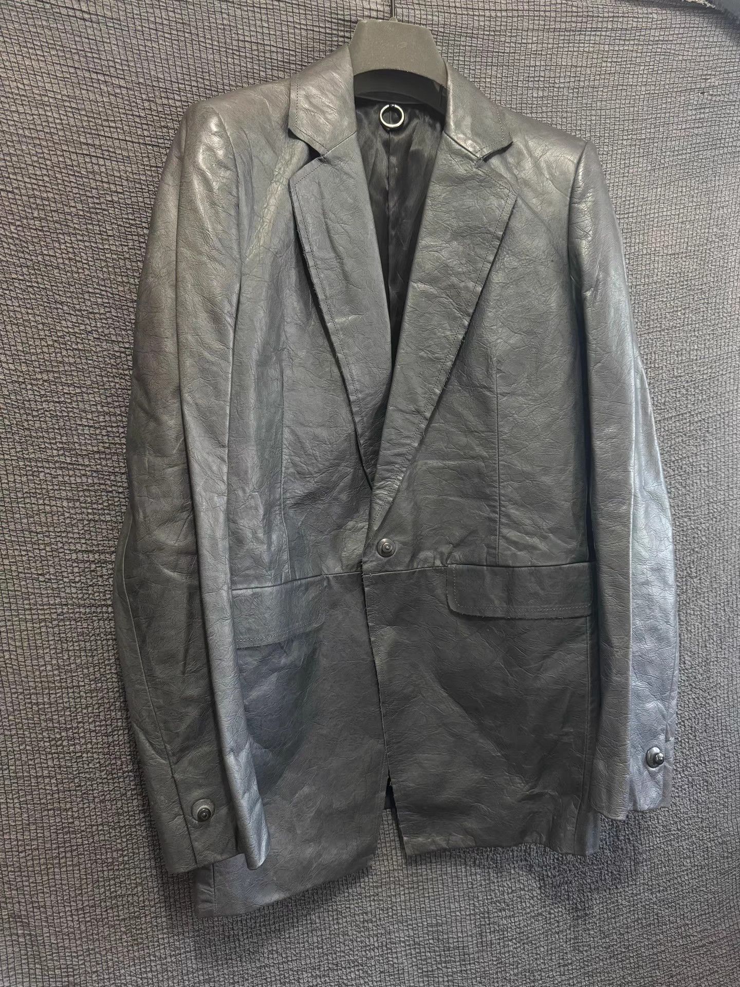 S/STERE SISTERE S/STERE 11SS embossed cowhide suit jacket Size US M / EU 48-50 / 2 - 3 Thumbnail