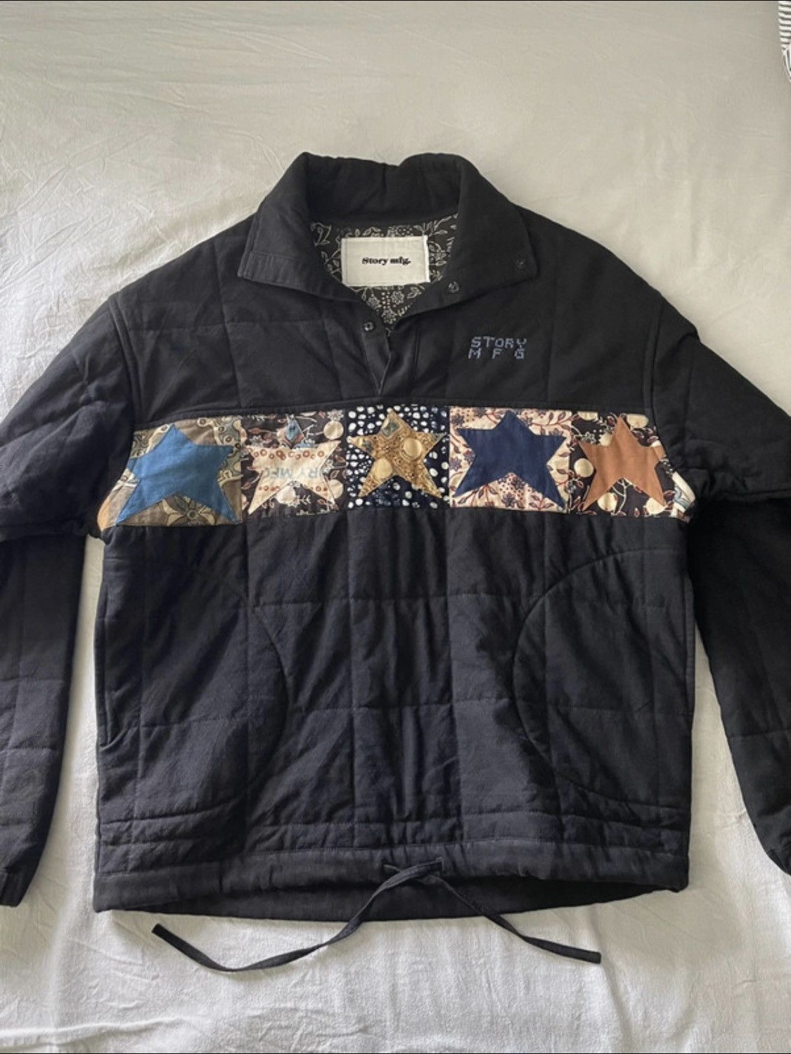 Story Mfg. Story MFG Polite Pullover Star Scraps Size US XS / EU 42 / 0 - 1 Thumbnail